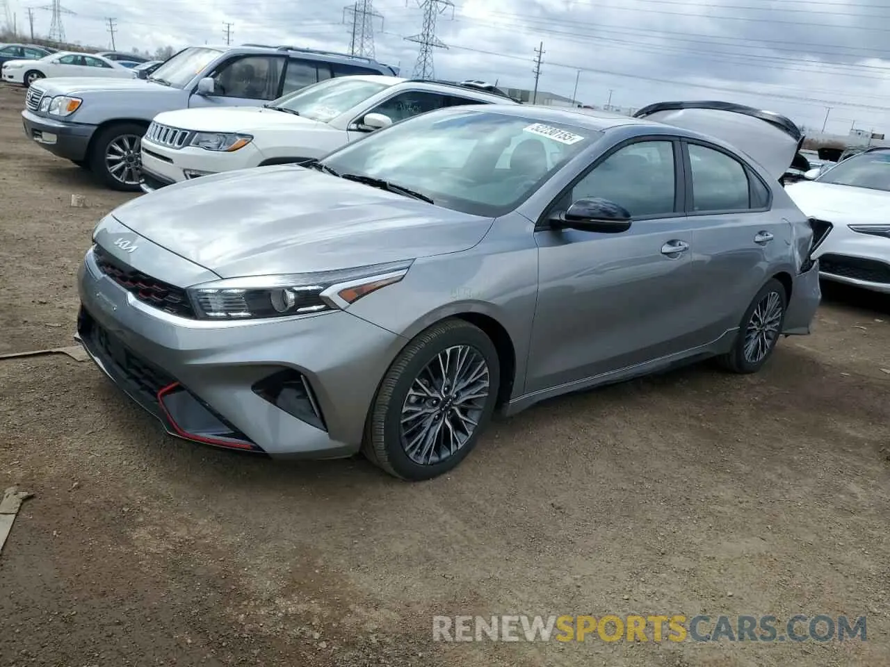 1 Photograph of a damaged car 3KPF54AD5PE576138 KIA FORTE 2023