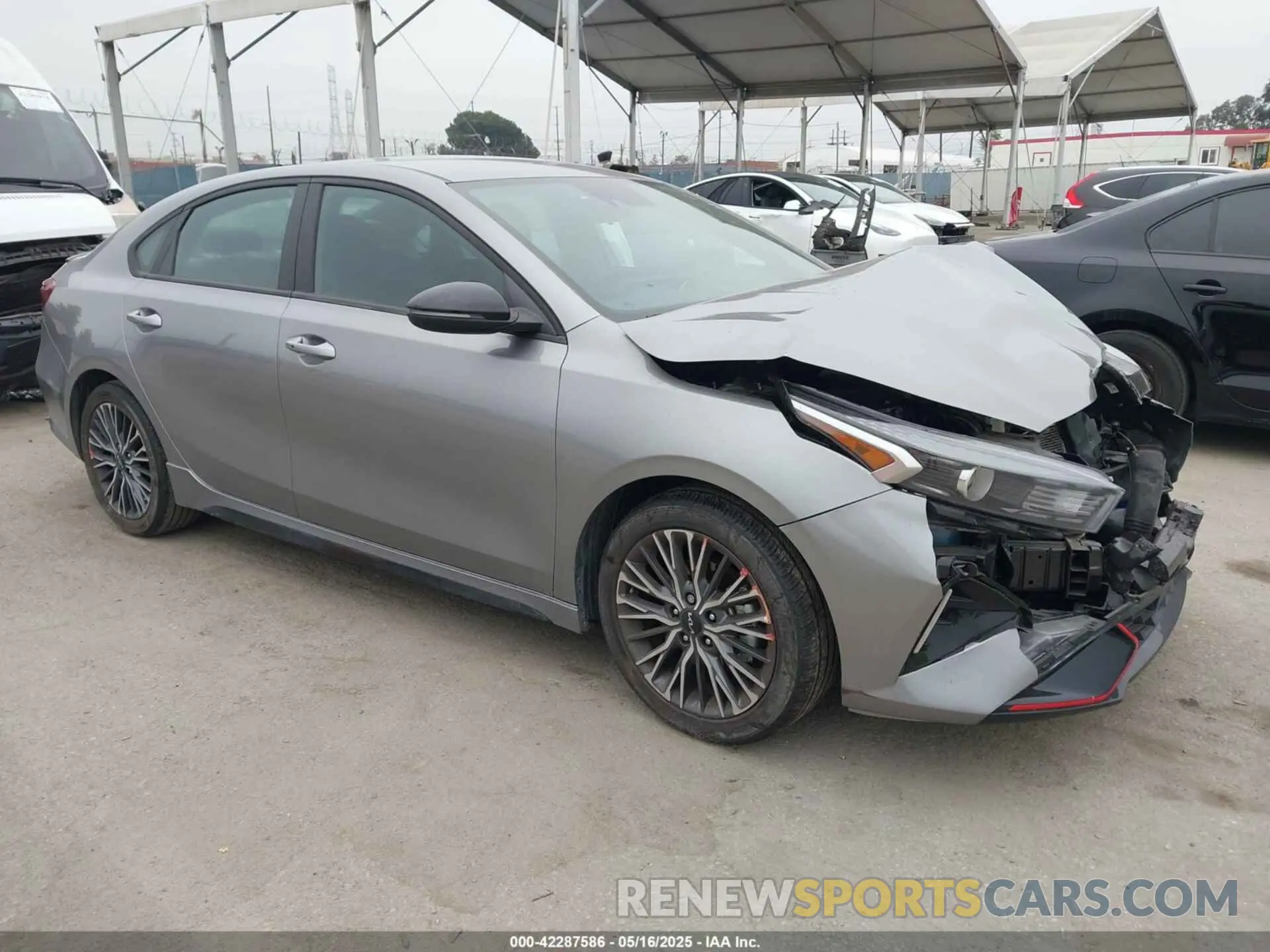 1 Photograph of a damaged car 3KPF54AD5PE577659 KIA FORTE 2023