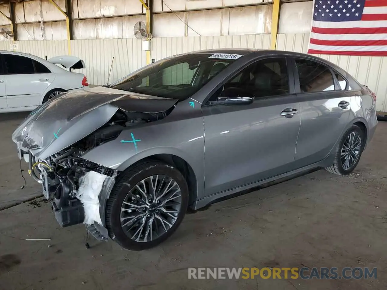 1 Photograph of a damaged car 3KPF54AD5PE605055 KIA FORTE 2023