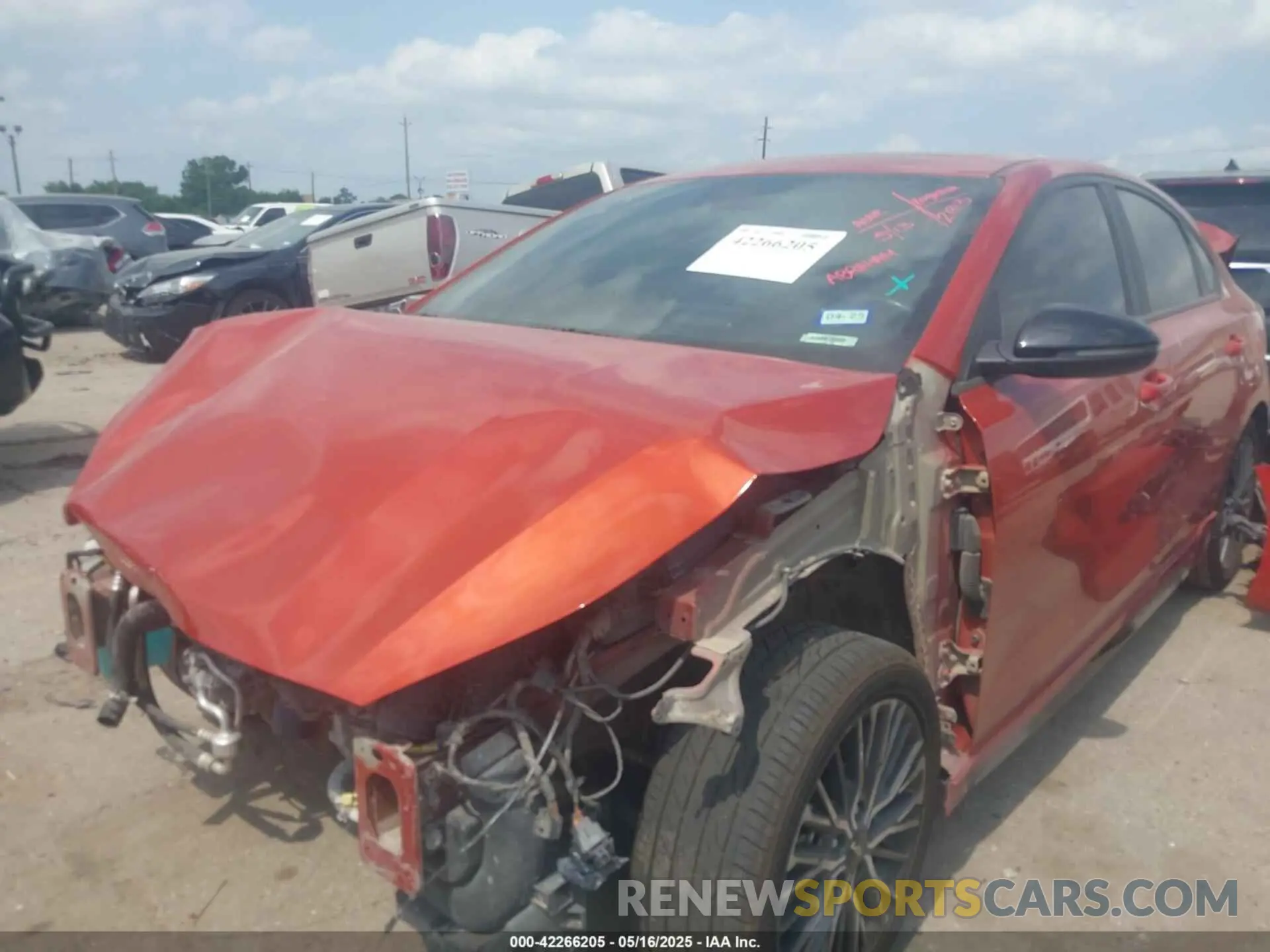 2 Photograph of a damaged car 3KPF54AD5PE612068 KIA FORTE 2023