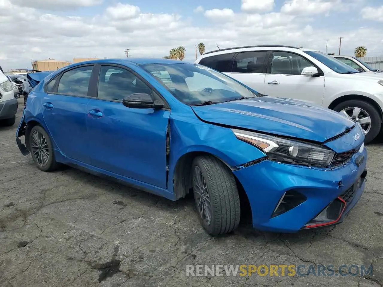 4 Photograph of a damaged car 3KPF54AD5PE621725 KIA FORTE 2023