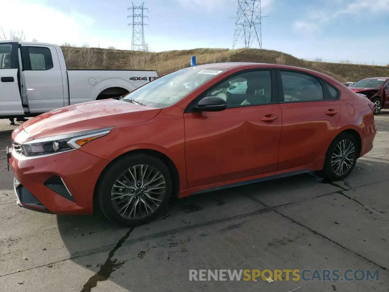 1 Photograph of a damaged car 3KPF54AD5PE653073 KIA FORTE 2023