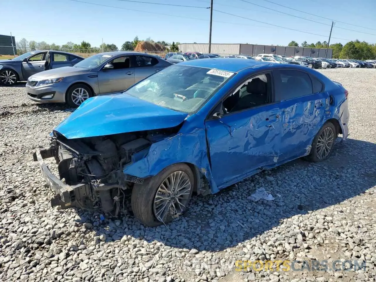 1 Photograph of a damaged car 3KPF54AD5PE664042 KIA FORTE 2023