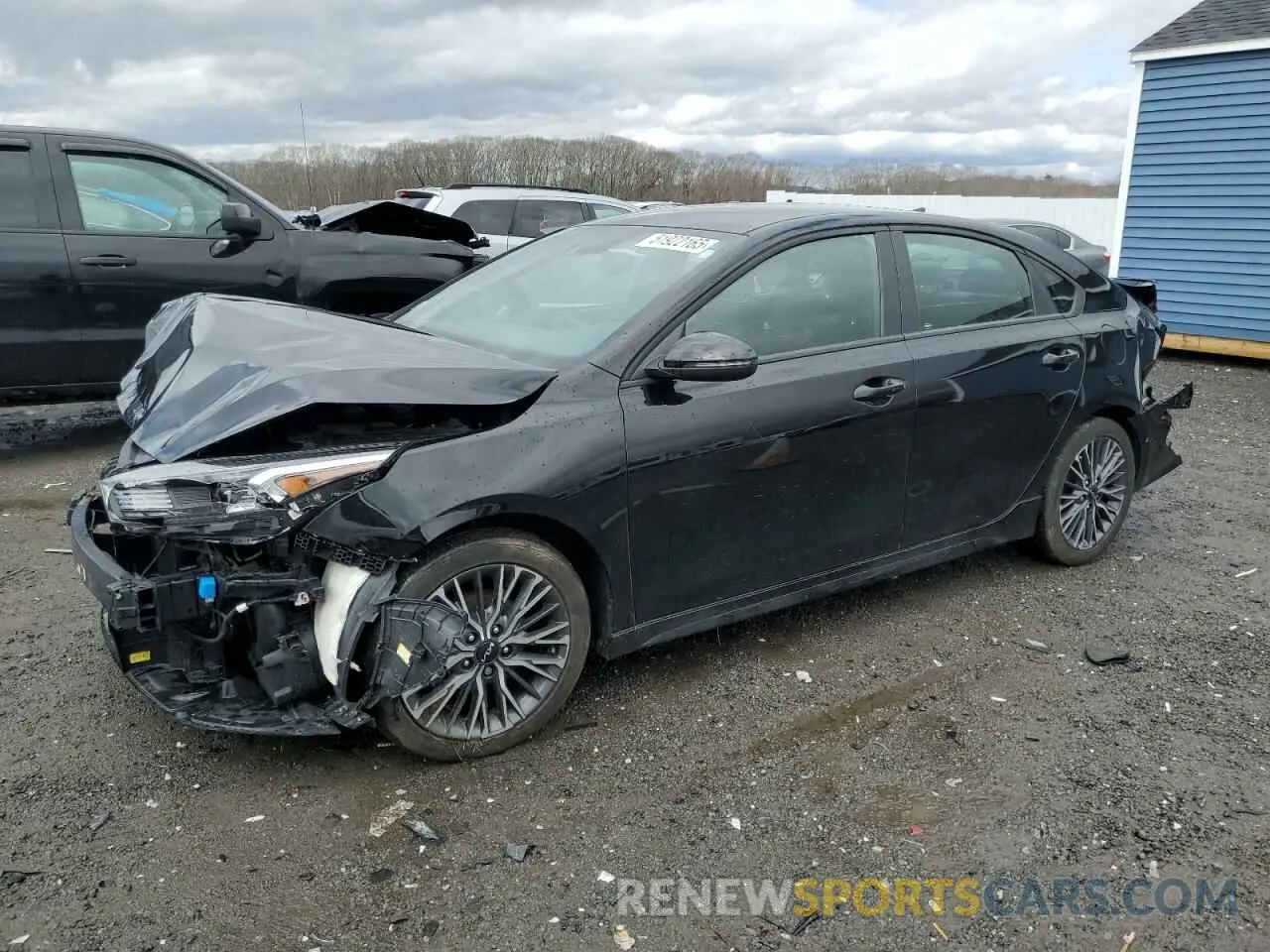 1 Photograph of a damaged car 3KPF54AD5PE666602 KIA FORTE 2023