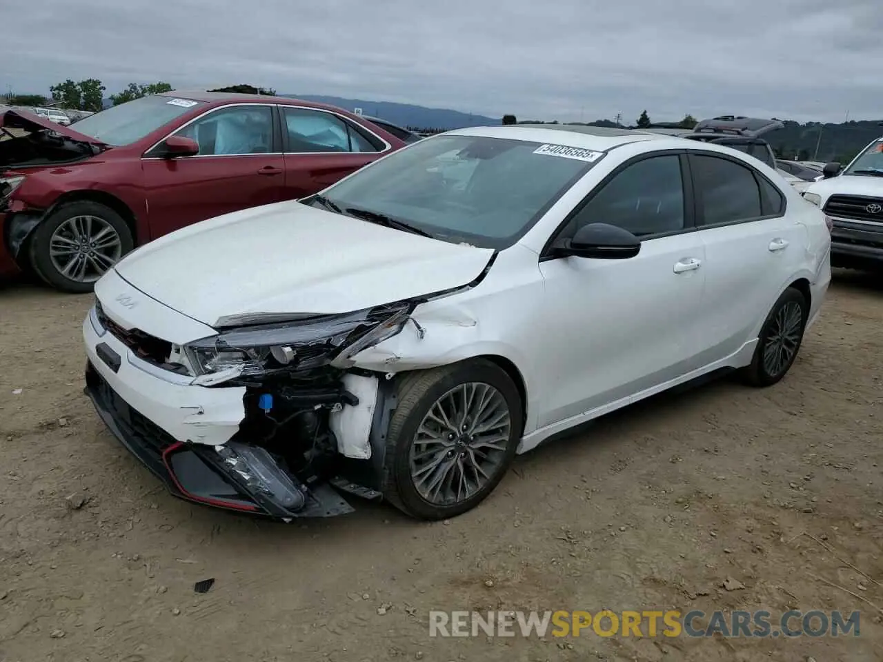 1 Photograph of a damaged car 3KPF54AD5PE671167 KIA FORTE 2023