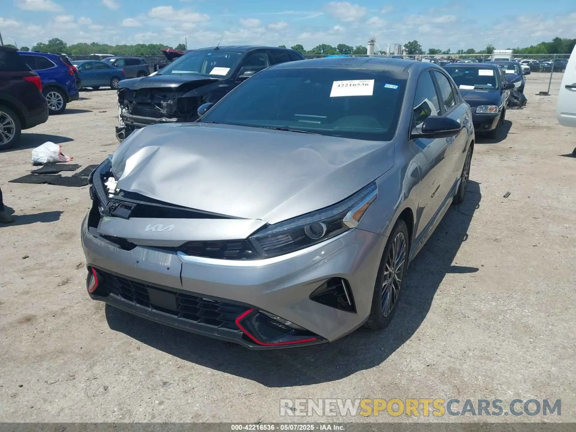 2 Photograph of a damaged car 3KPF54AD5PE684226 KIA FORTE 2023