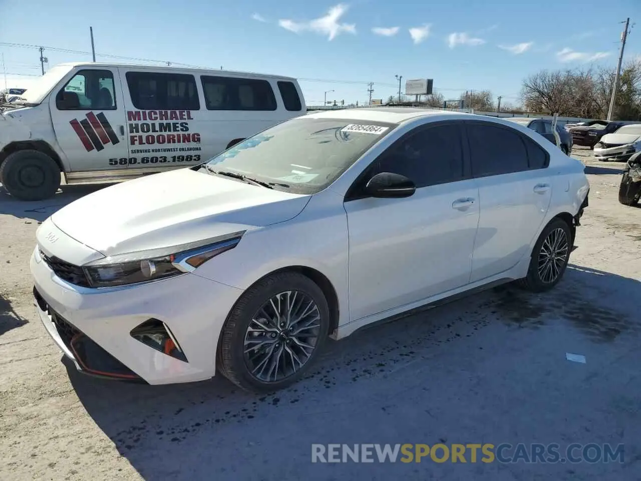 1 Photograph of a damaged car 3KPF54AD5PE689961 KIA FORTE 2023