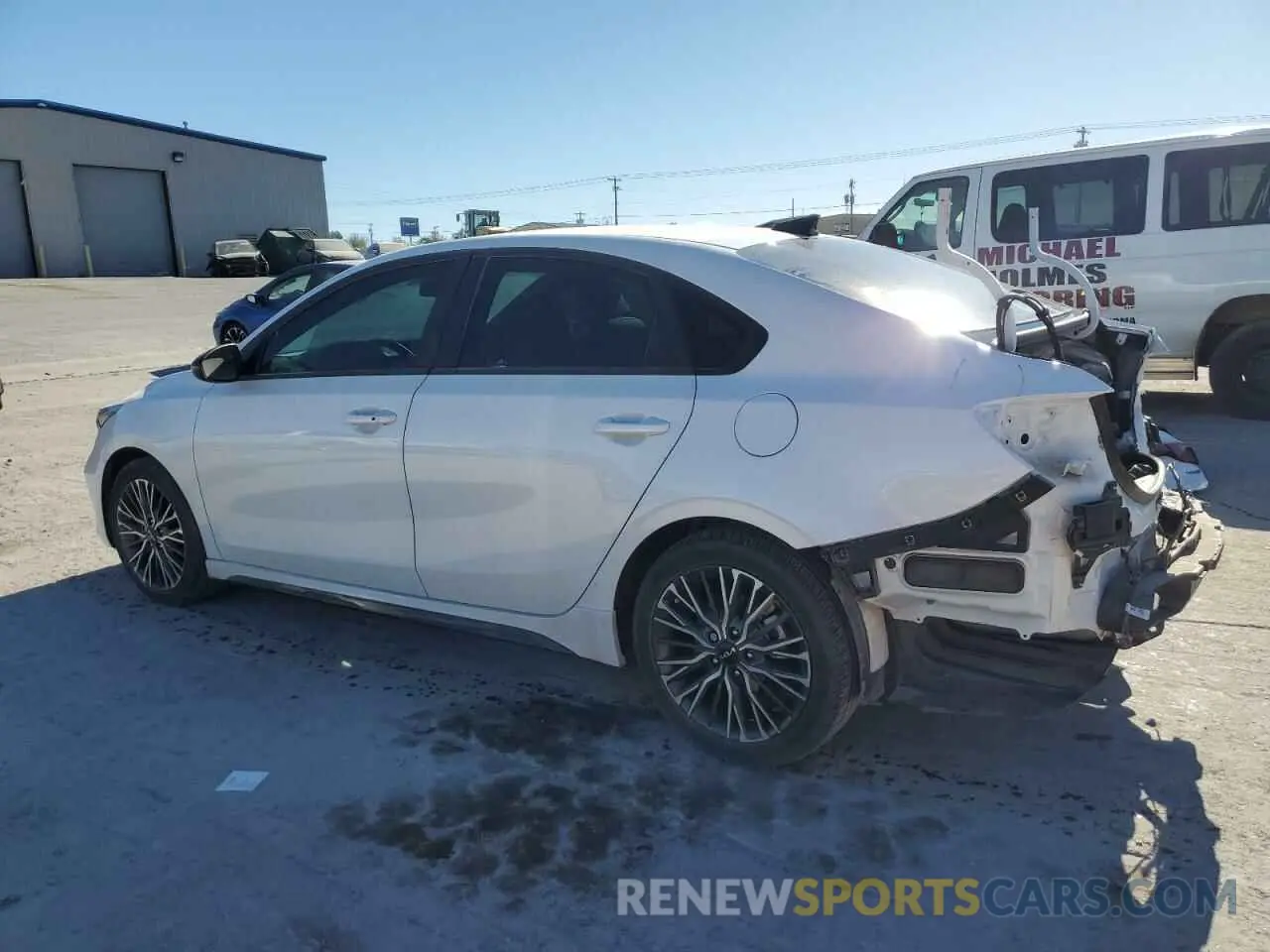 2 Photograph of a damaged car 3KPF54AD5PE689961 KIA FORTE 2023