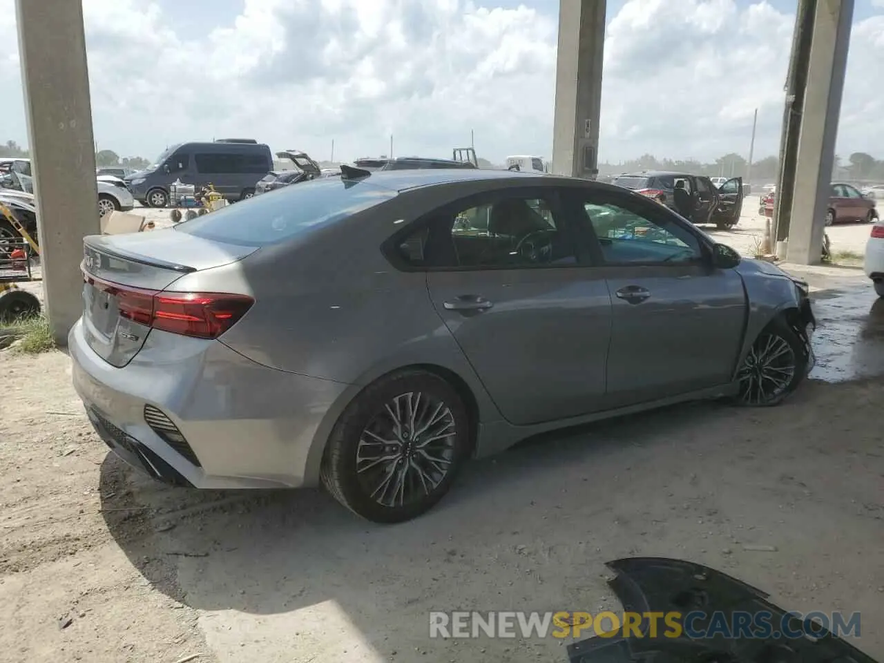 3 Photograph of a damaged car 3KPF54AD6PE513968 KIA FORTE 2023