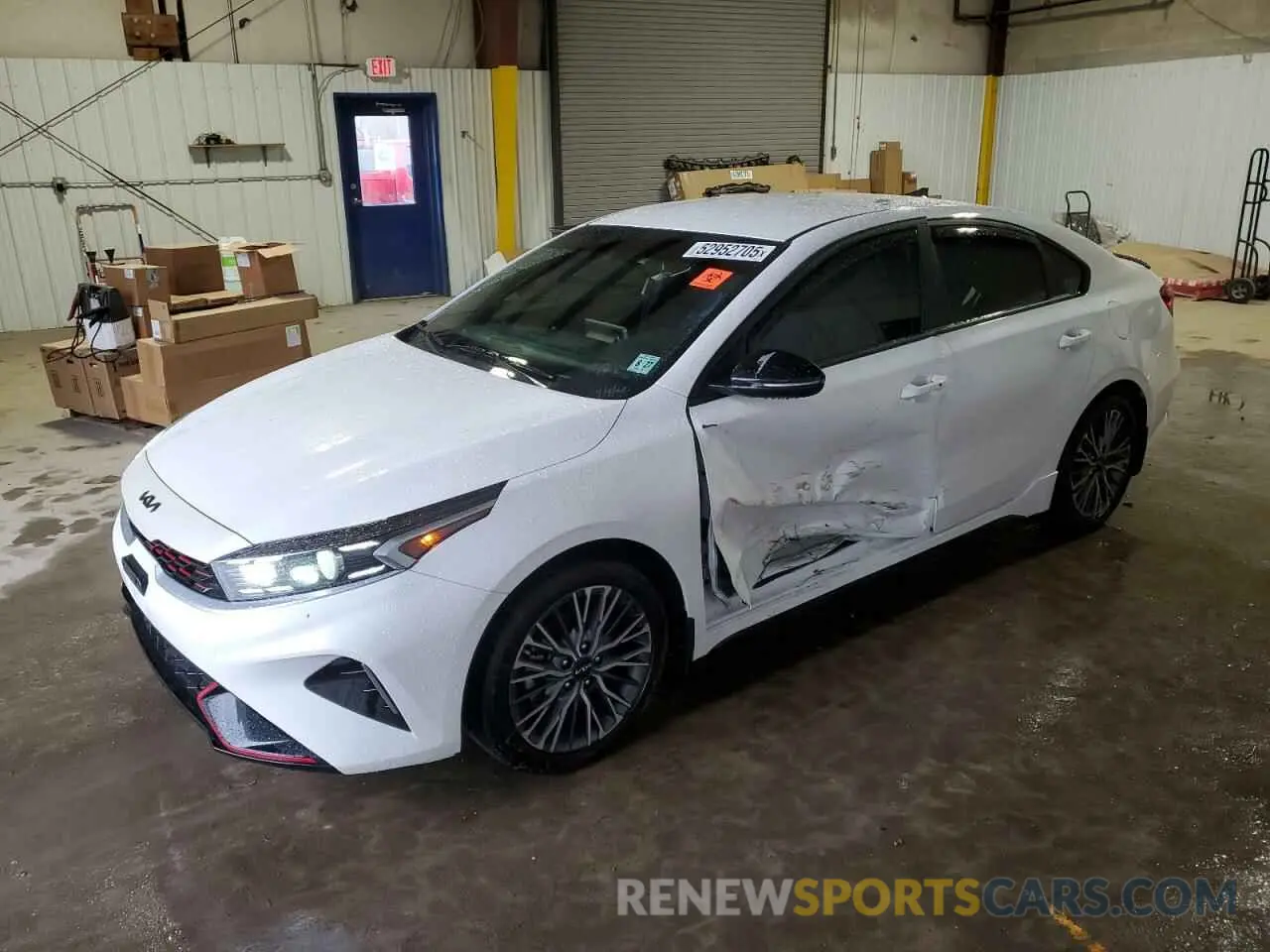 1 Photograph of a damaged car 3KPF54AD6PE516675 KIA FORTE 2023