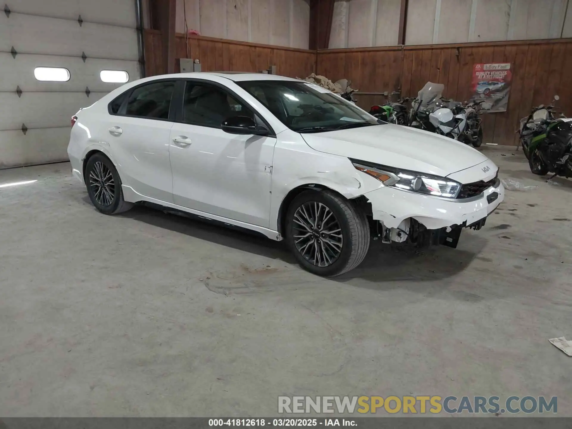 1 Photograph of a damaged car 3KPF54AD6PE522217 KIA FORTE 2023