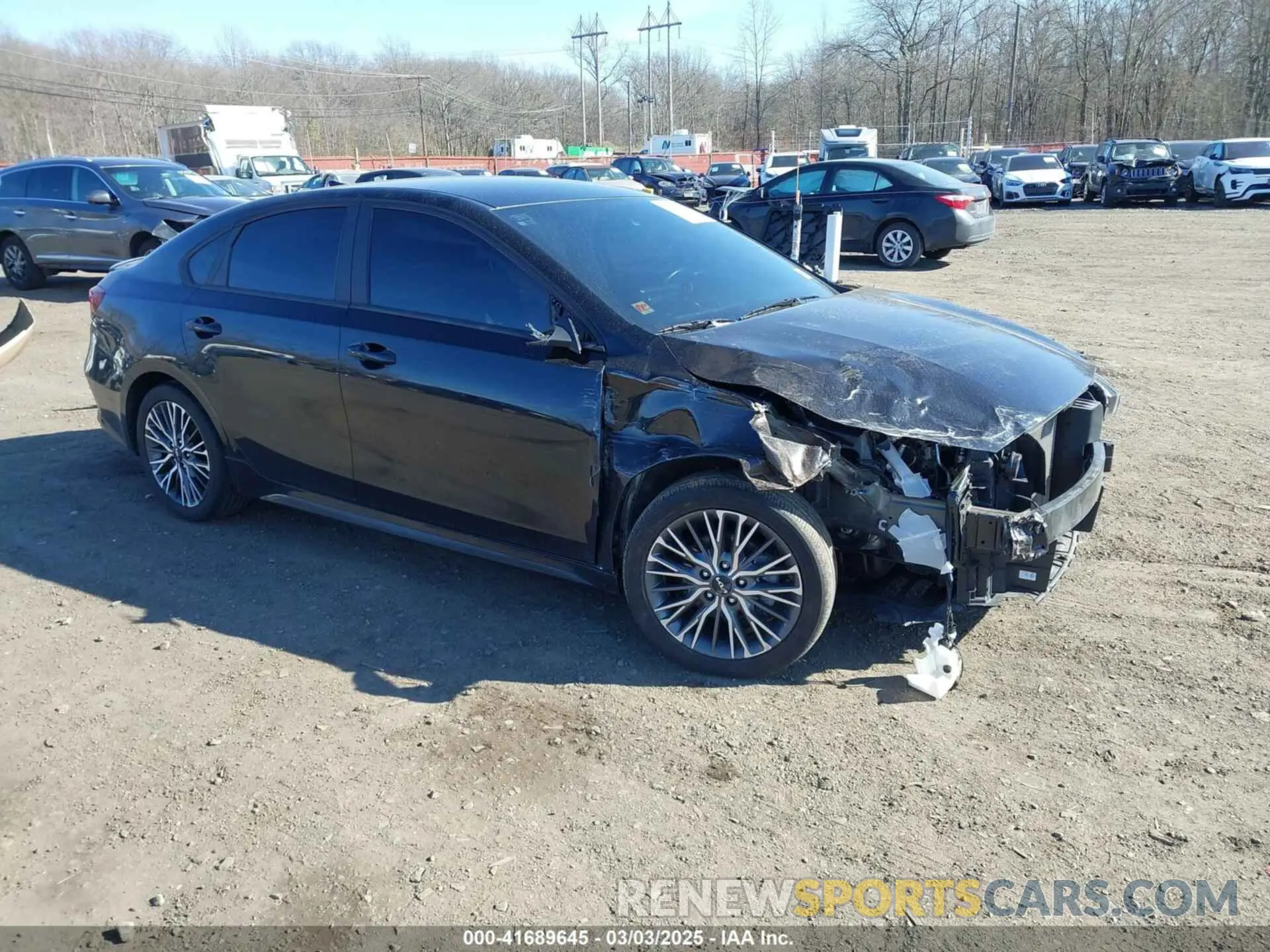 1 Photograph of a damaged car 3KPF54AD6PE534593 KIA FORTE 2023