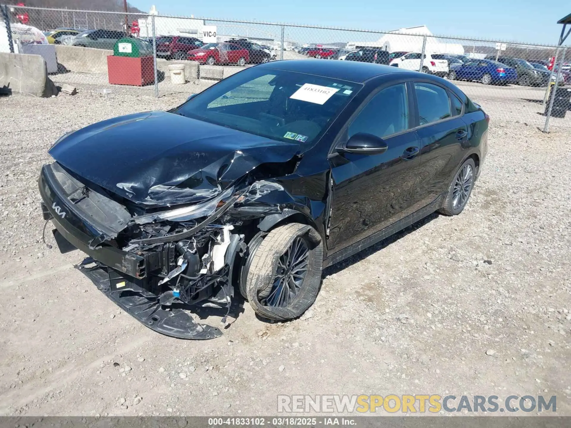 2 Photograph of a damaged car 3KPF54AD6PE534643 KIA FORTE 2023
