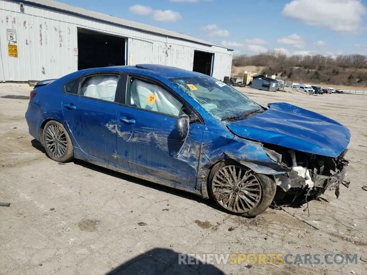 4 Photograph of a damaged car 3KPF54AD6PE552981 KIA FORTE 2023