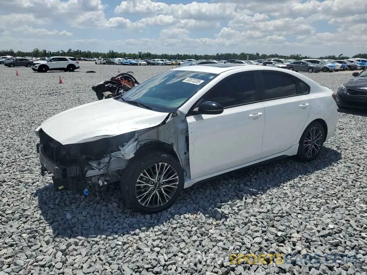 1 Photograph of a damaged car 3KPF54AD6PE567948 KIA FORTE 2023