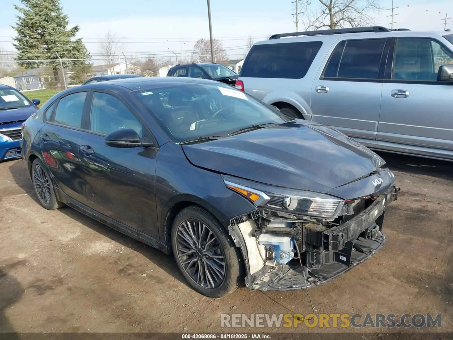 1 Photograph of a damaged car 3KPF54AD6PE577461 KIA FORTE 2023