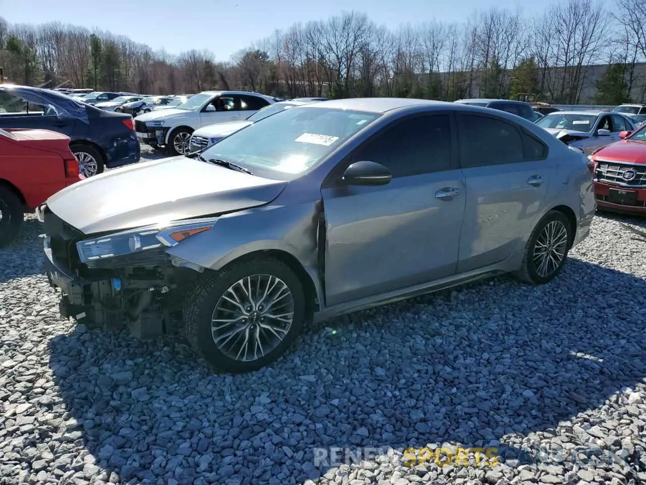 1 Photograph of a damaged car 3KPF54AD6PE603007 KIA FORTE 2023