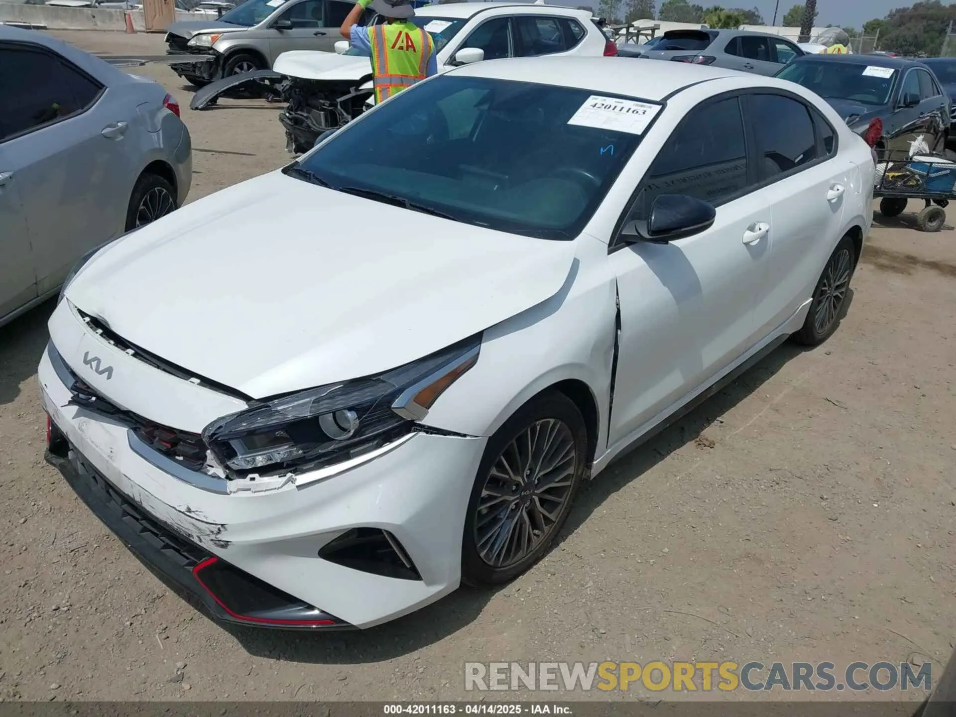 2 Photograph of a damaged car 3KPF54AD6PE610605 KIA FORTE 2023