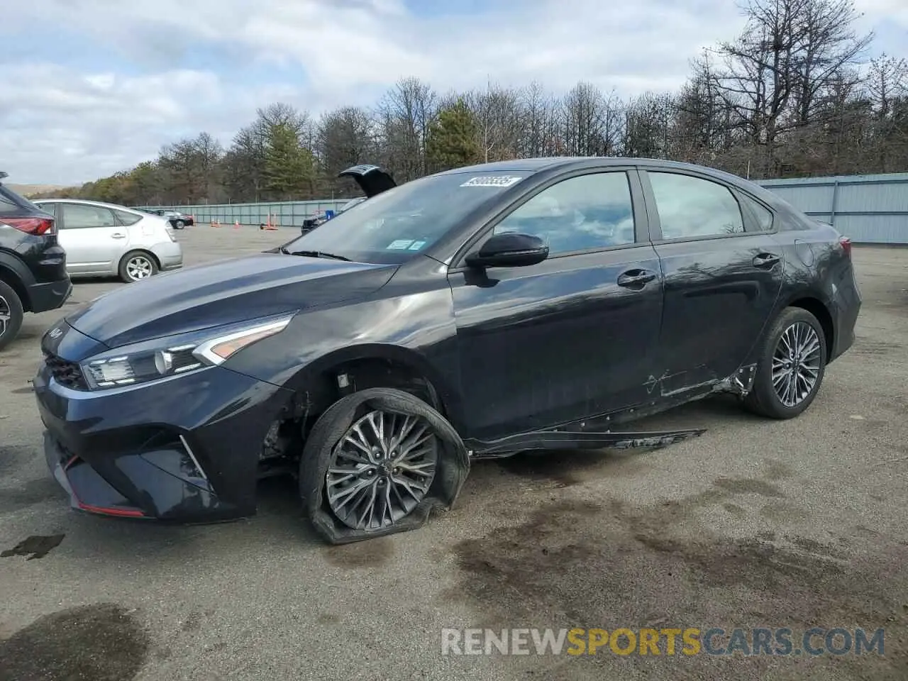 1 Photograph of a damaged car 3KPF54AD6PE627887 KIA FORTE 2023