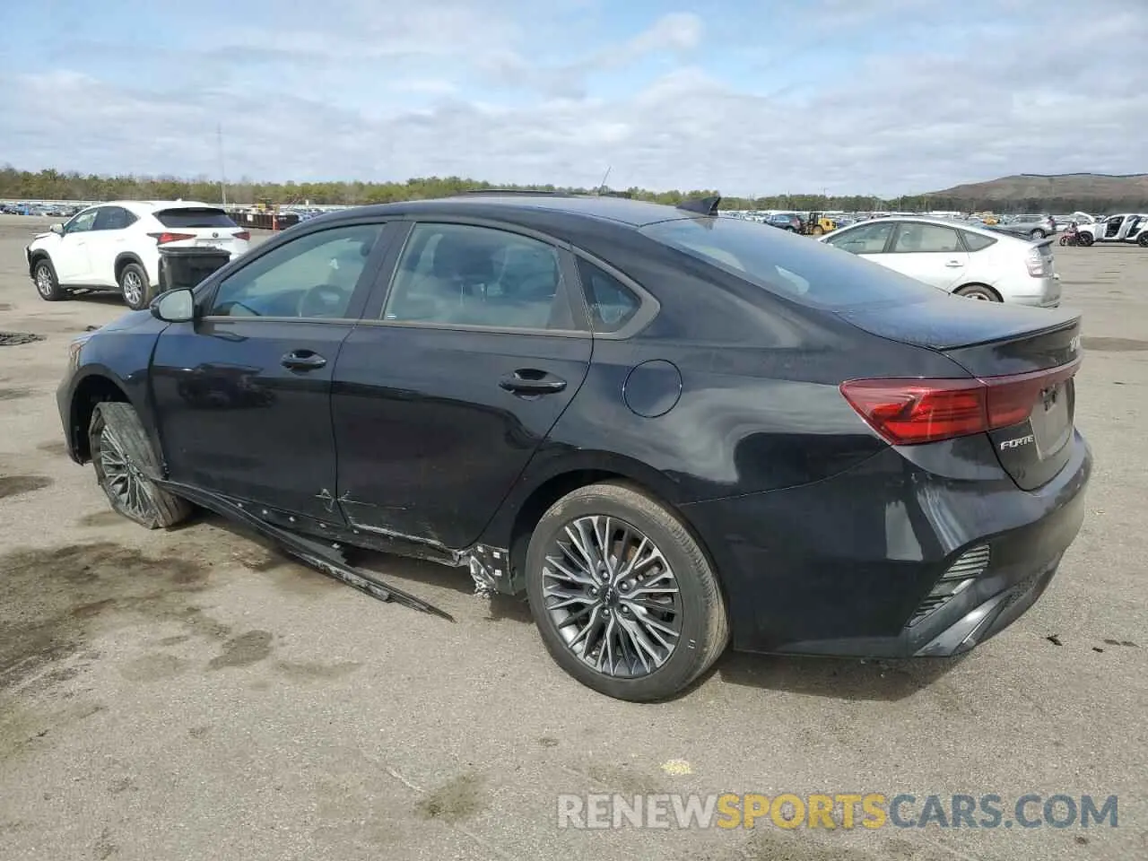 2 Photograph of a damaged car 3KPF54AD6PE627887 KIA FORTE 2023