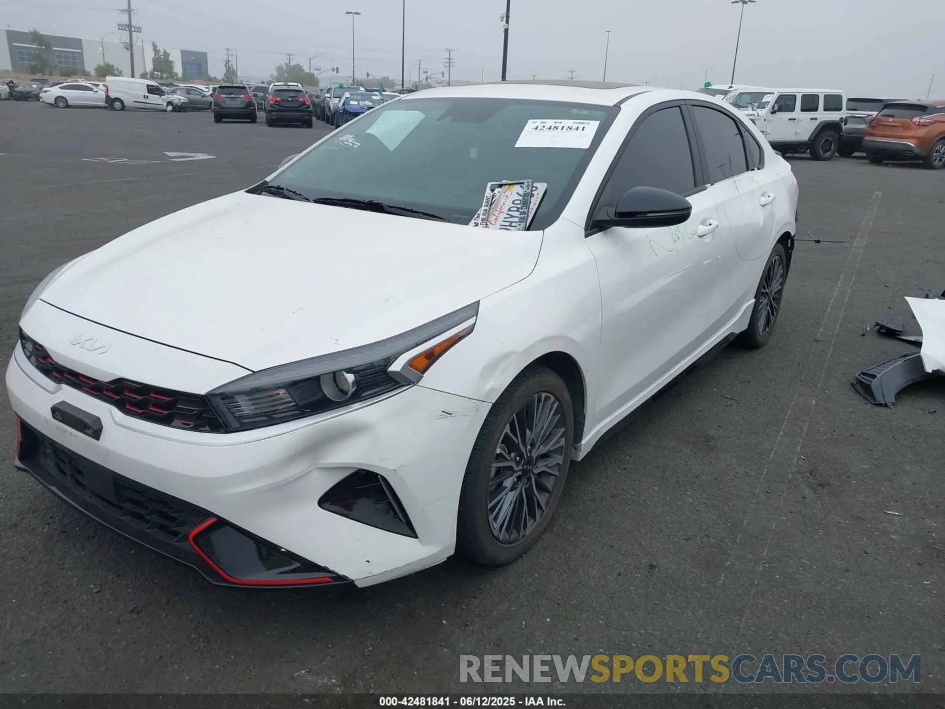 2 Photograph of a damaged car 3KPF54AD6PE634225 KIA FORTE 2023