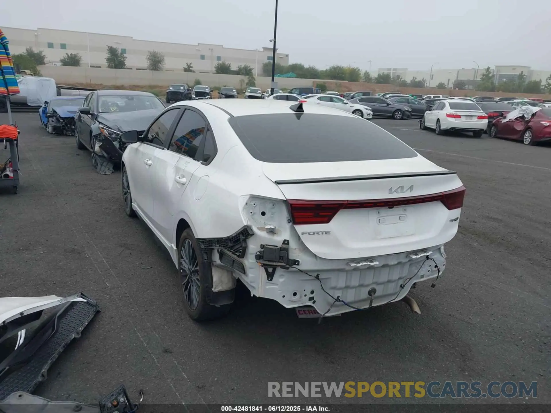 3 Photograph of a damaged car 3KPF54AD6PE634225 KIA FORTE 2023