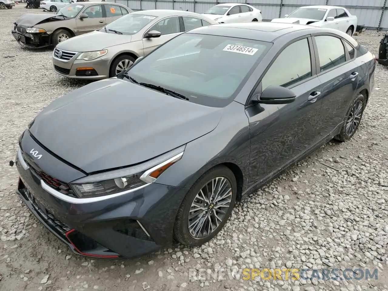 1 Photograph of a damaged car 3KPF54AD6PE650215 KIA FORTE 2023