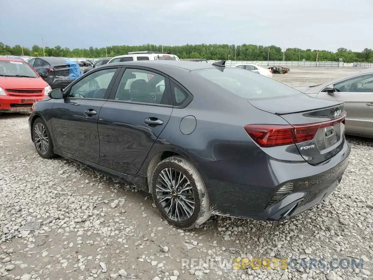 2 Photograph of a damaged car 3KPF54AD6PE650215 KIA FORTE 2023
