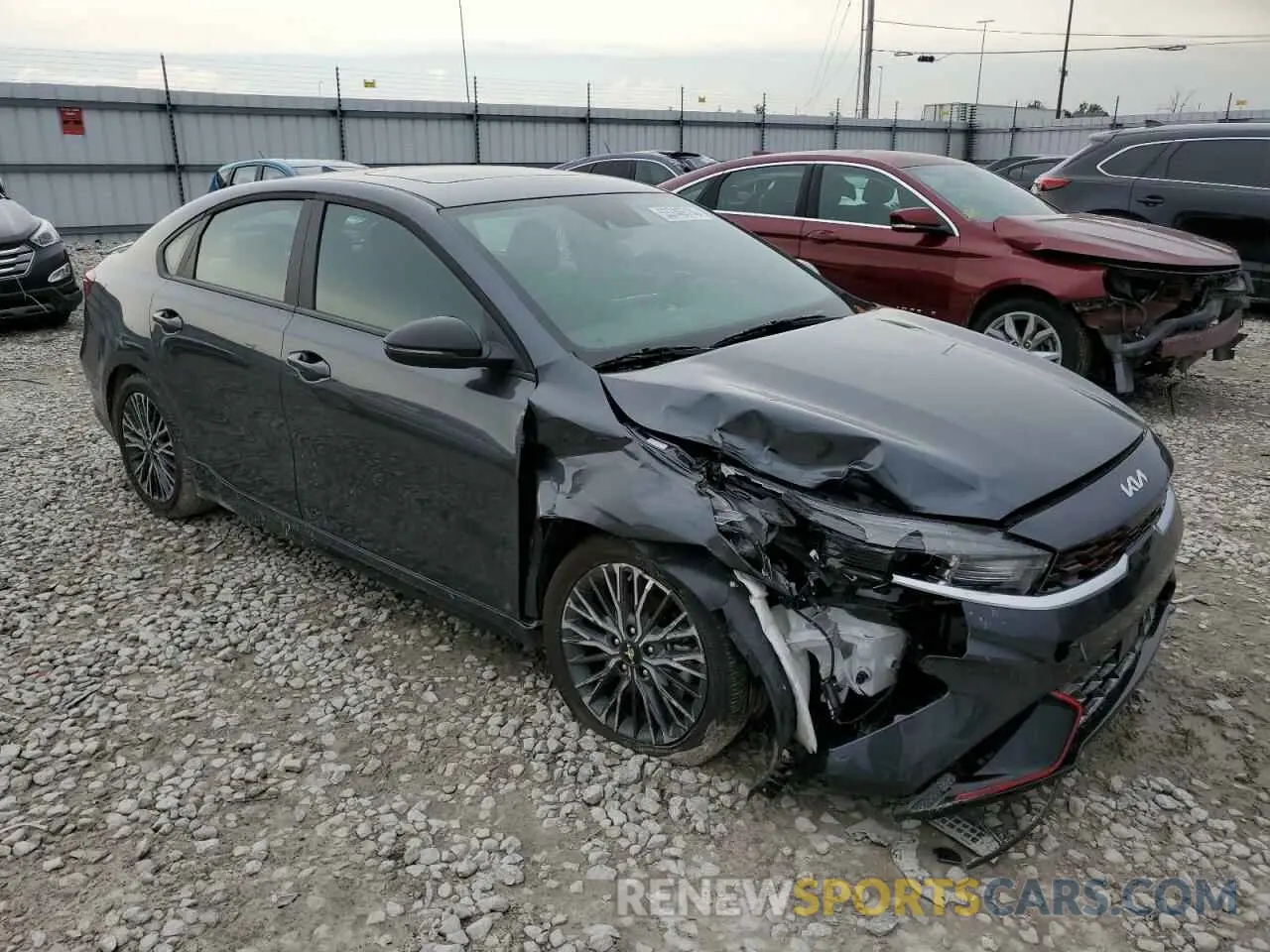 4 Photograph of a damaged car 3KPF54AD6PE650215 KIA FORTE 2023
