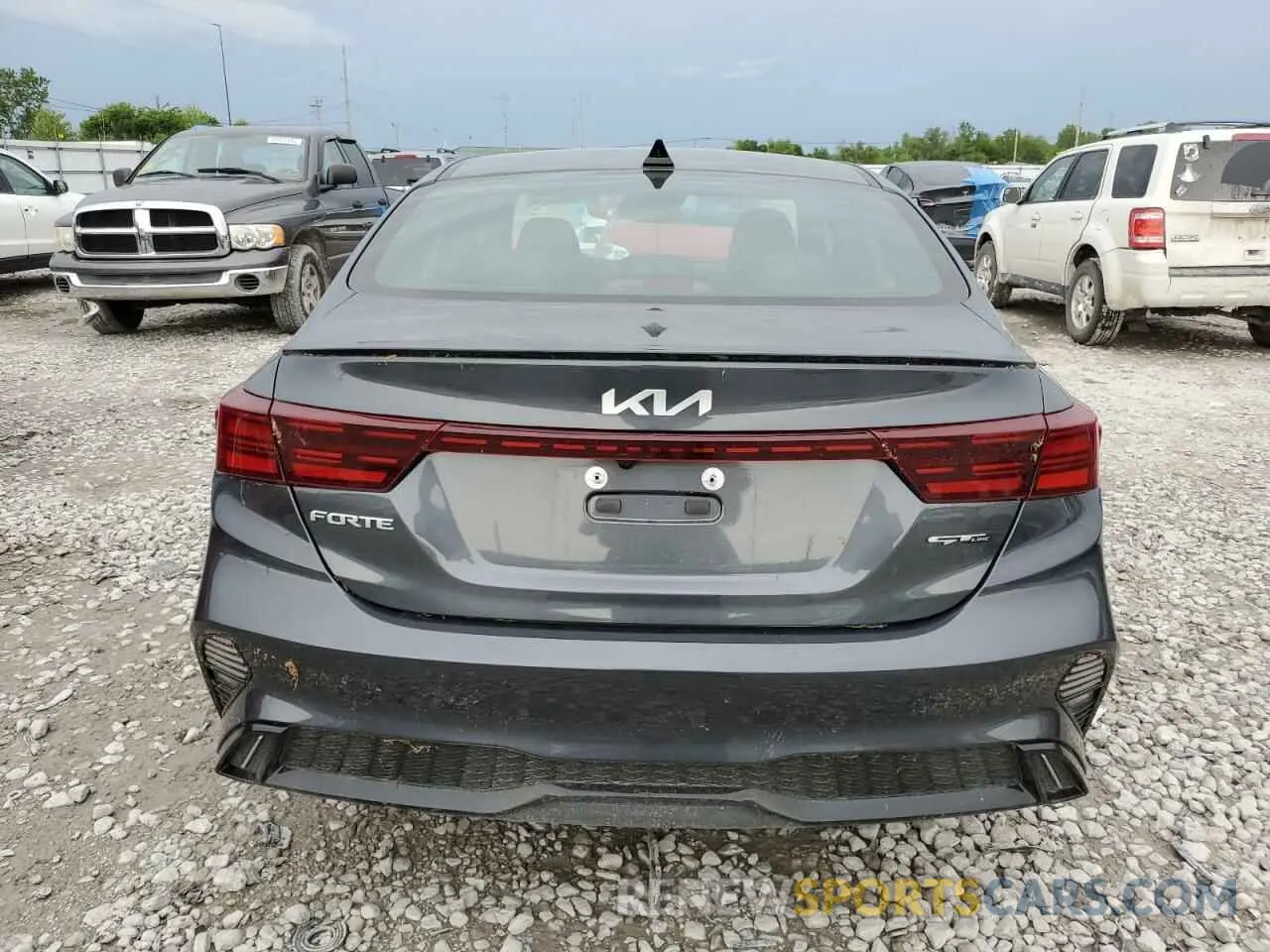 6 Photograph of a damaged car 3KPF54AD6PE650215 KIA FORTE 2023