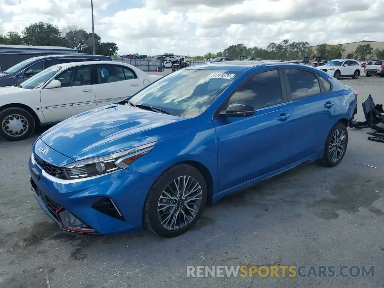 1 Photograph of a damaged car 3KPF54AD6PE663286 KIA FORTE 2023