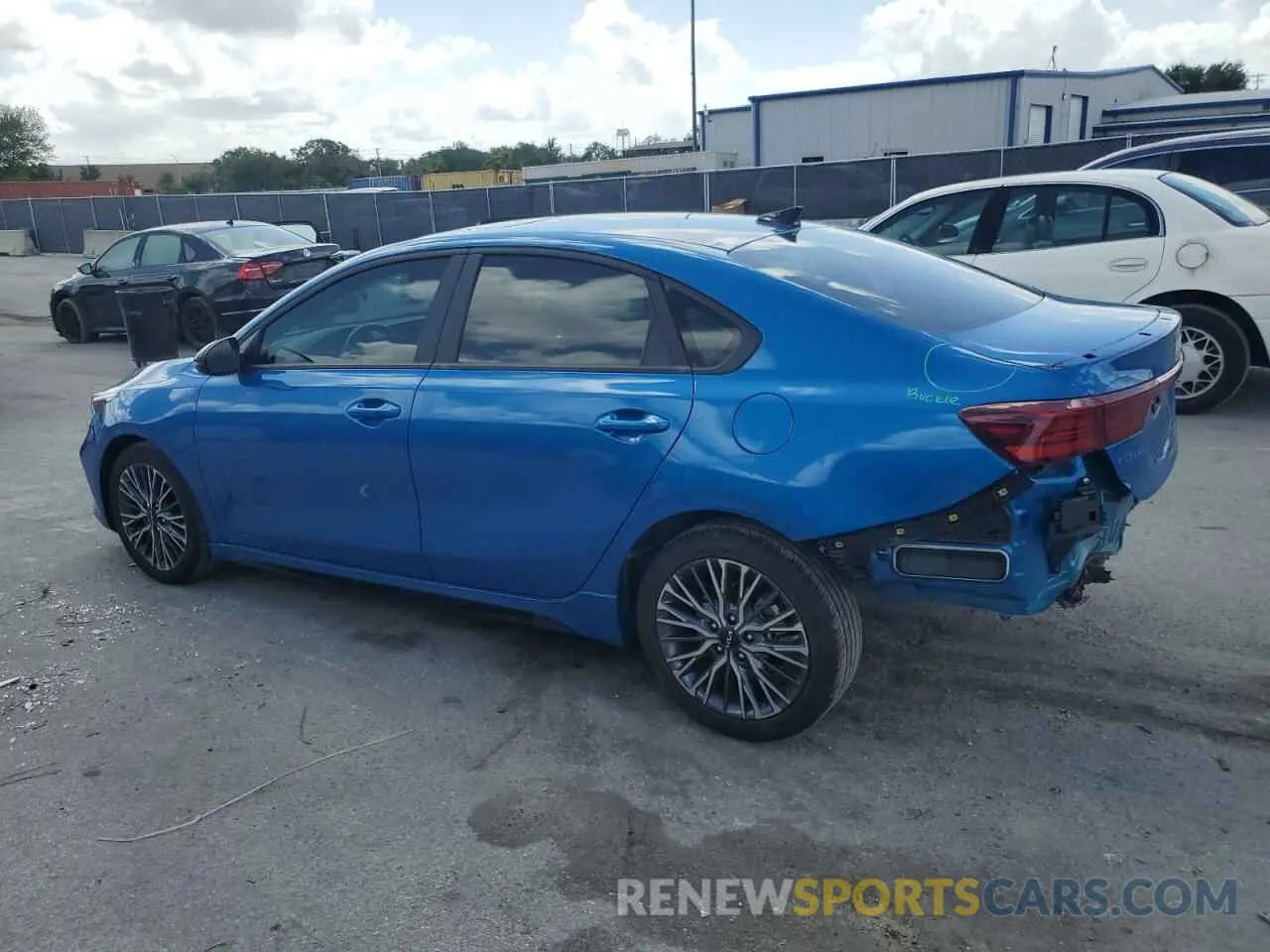 2 Photograph of a damaged car 3KPF54AD6PE663286 KIA FORTE 2023
