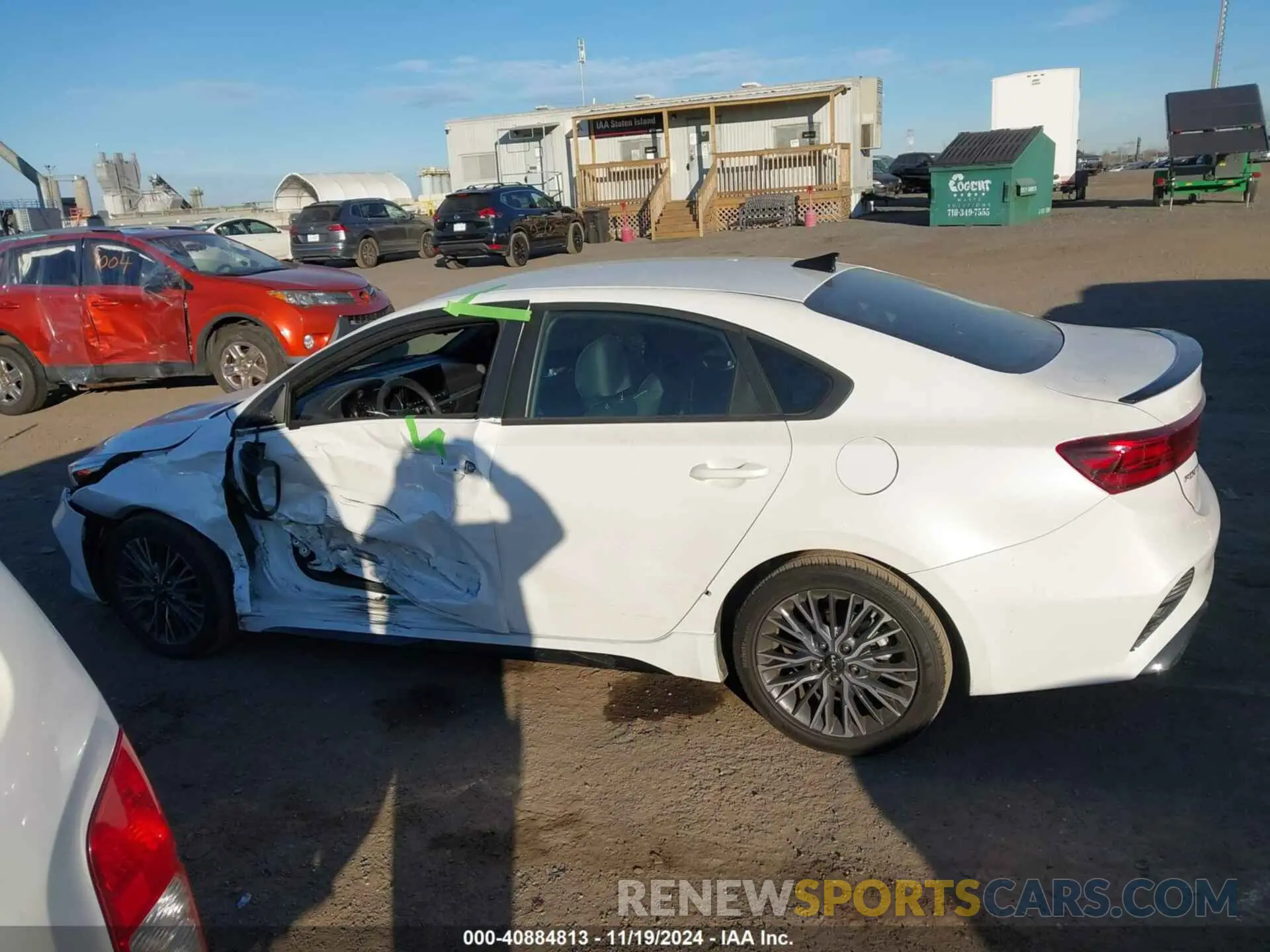 14 Photograph of a damaged car 3KPF54AD6PE673431 KIA FORTE 2023