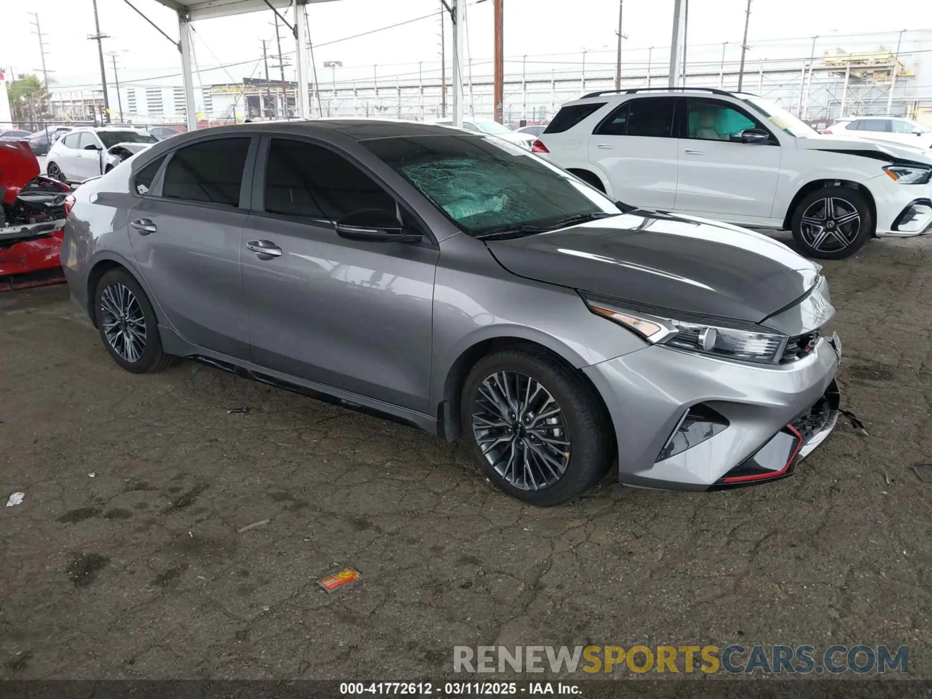 1 Photograph of a damaged car 3KPF54AD6PE681500 KIA FORTE 2023