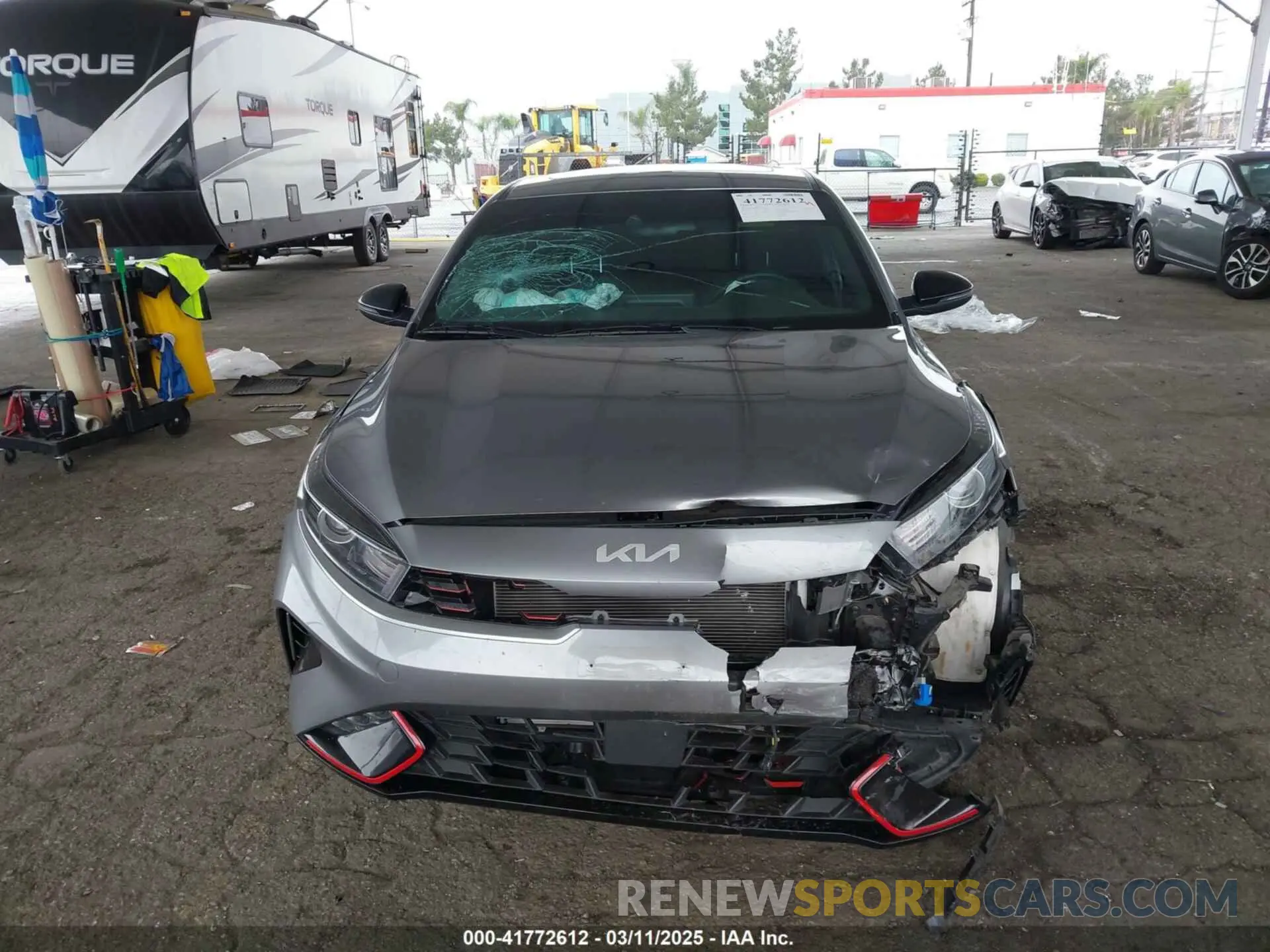 12 Photograph of a damaged car 3KPF54AD6PE681500 KIA FORTE 2023