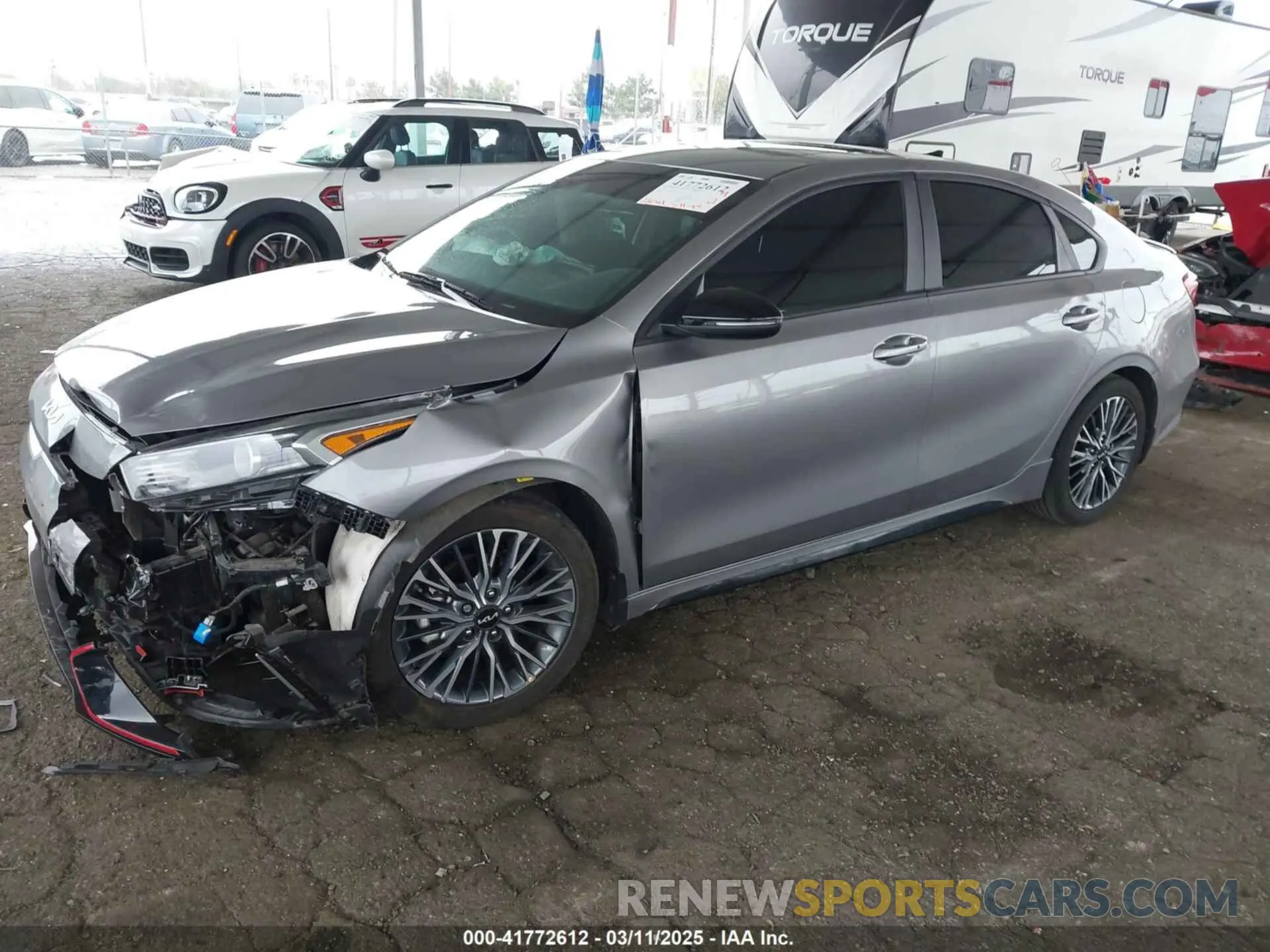 2 Photograph of a damaged car 3KPF54AD6PE681500 KIA FORTE 2023