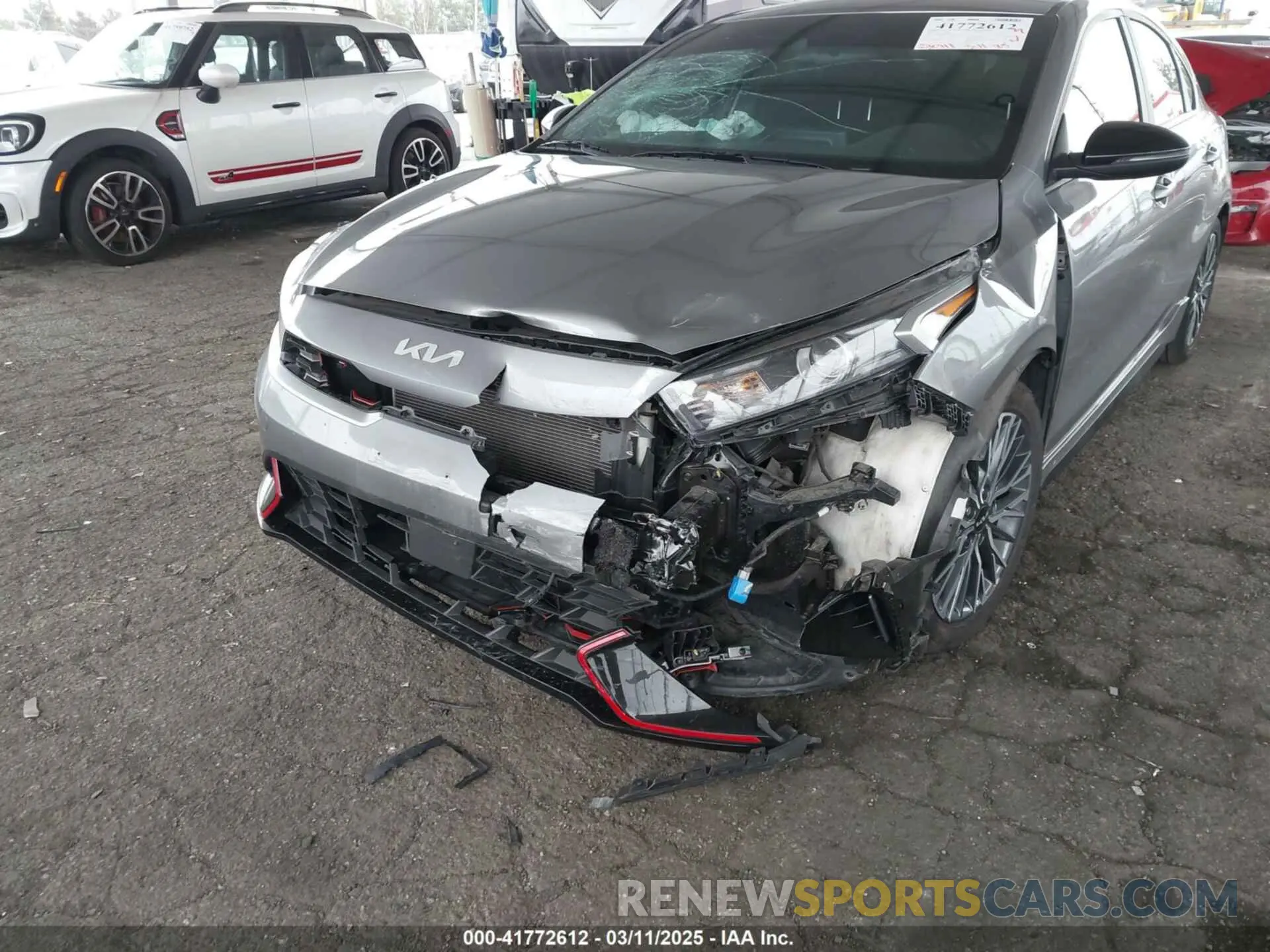 6 Photograph of a damaged car 3KPF54AD6PE681500 KIA FORTE 2023