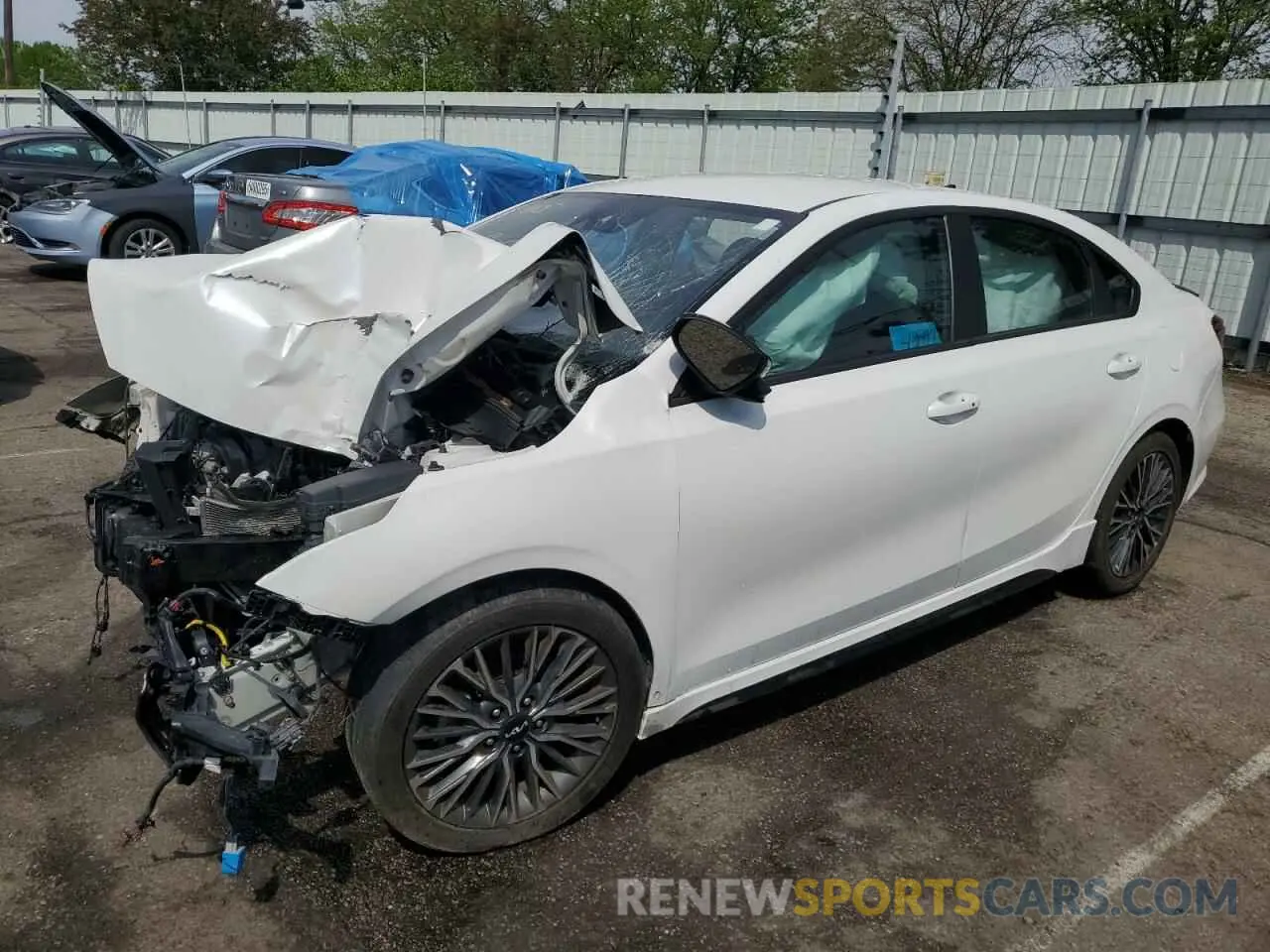 1 Photograph of a damaged car 3KPF54AD6PE686907 KIA FORTE 2023