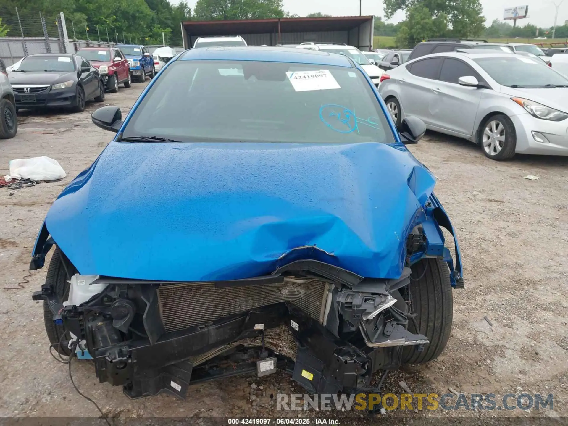 13 Photograph of a damaged car 3KPF54AD6PE689211 KIA FORTE 2023