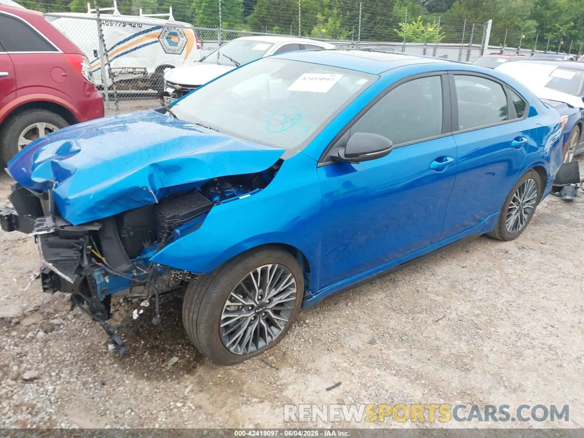 2 Photograph of a damaged car 3KPF54AD6PE689211 KIA FORTE 2023