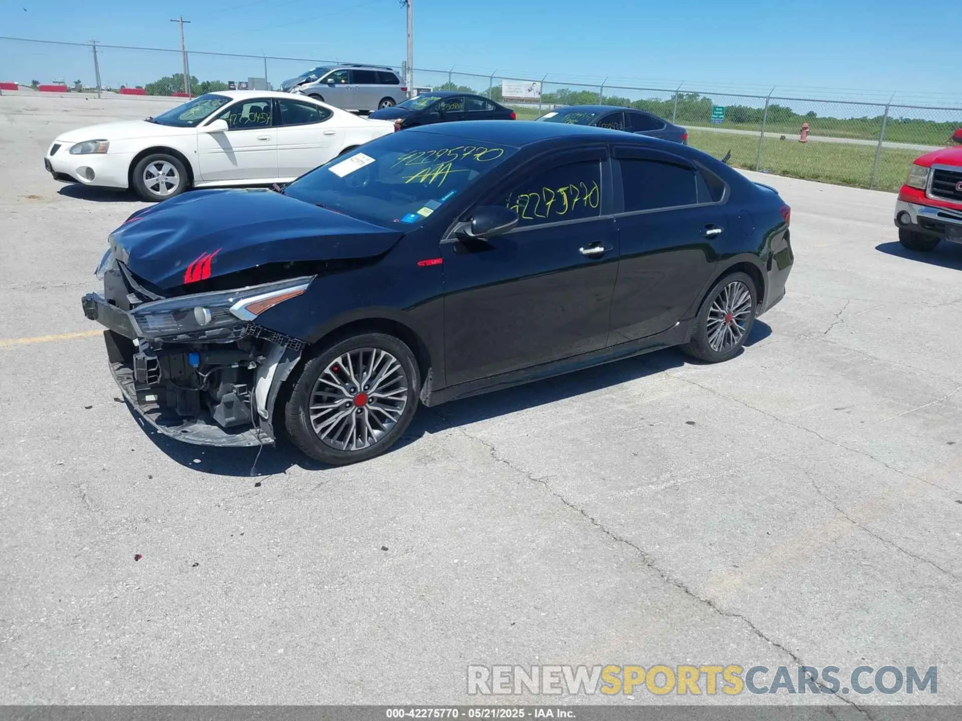 2 Photograph of a damaged car 3KPF54AD7PE527698 KIA FORTE 2023