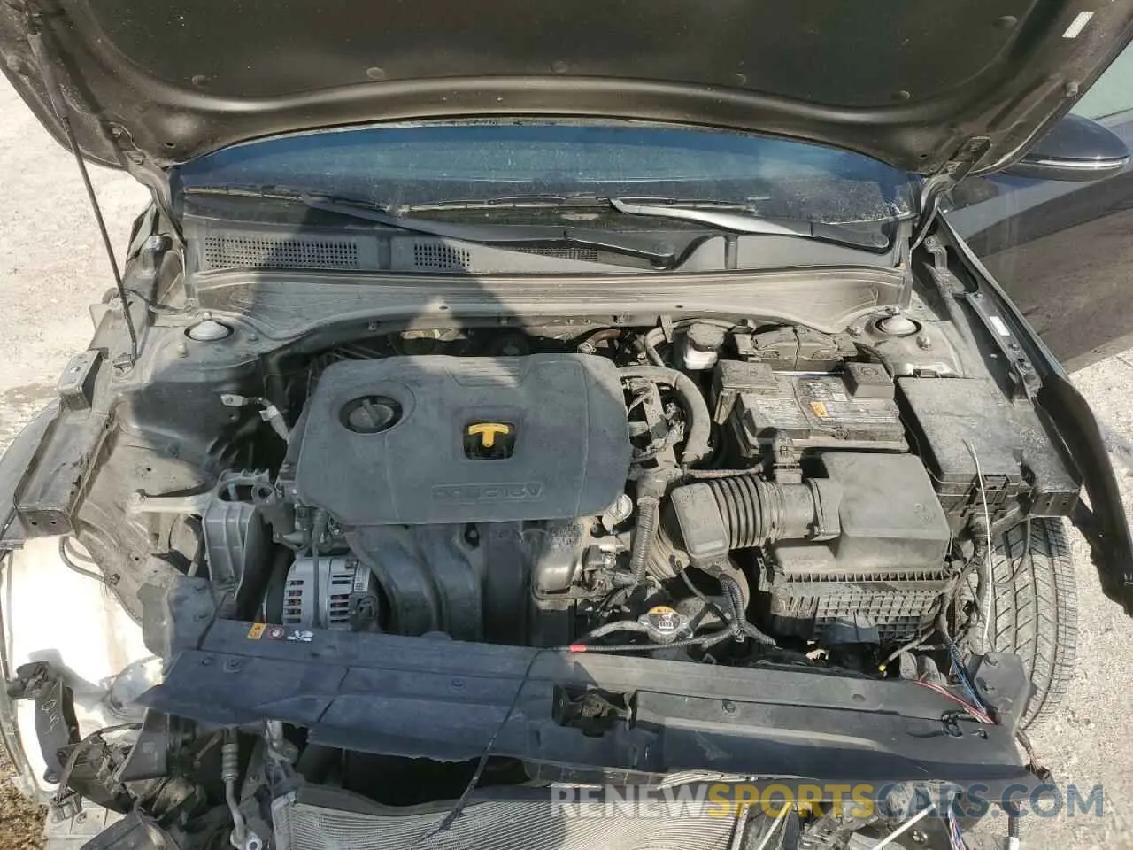 11 Photograph of a damaged car 3KPF54AD7PE537471 KIA FORTE 2023