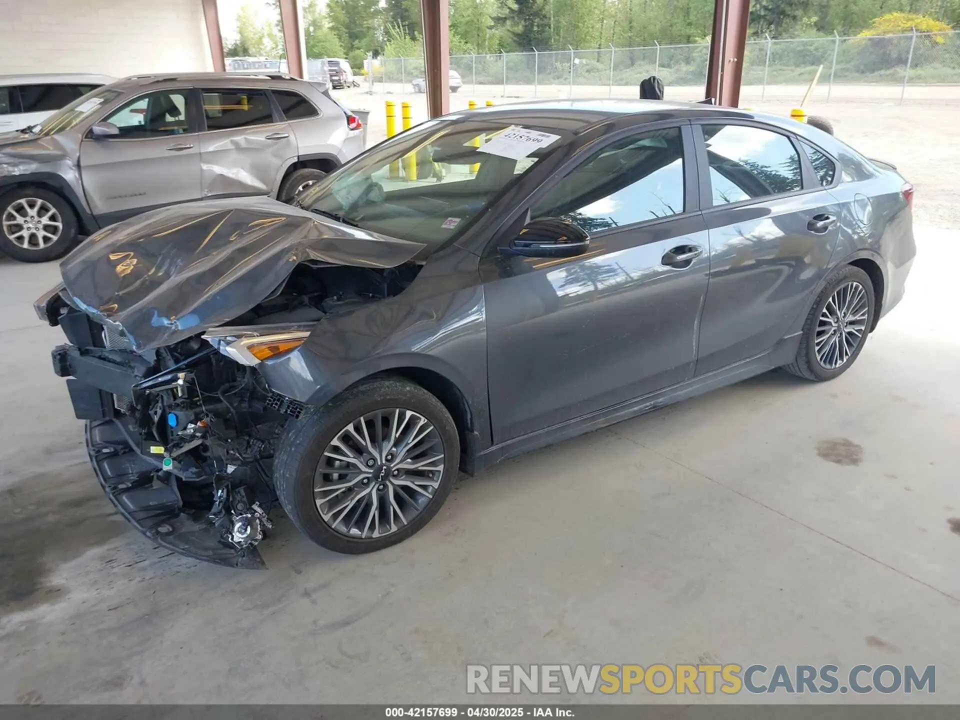2 Photograph of a damaged car 3KPF54AD7PE572821 KIA FORTE 2023