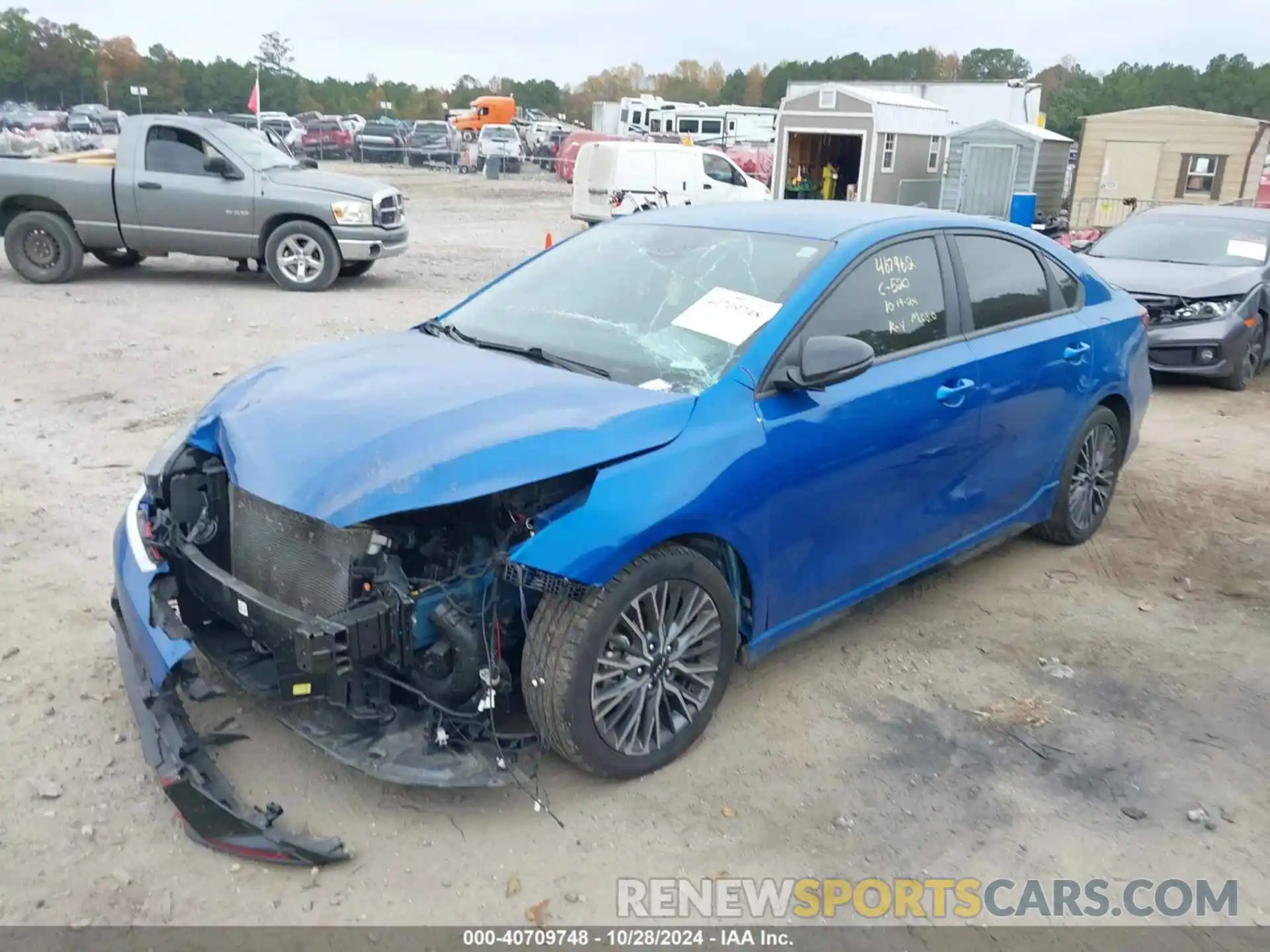 2 Photograph of a damaged car 3KPF54AD7PE587304 KIA FORTE 2023