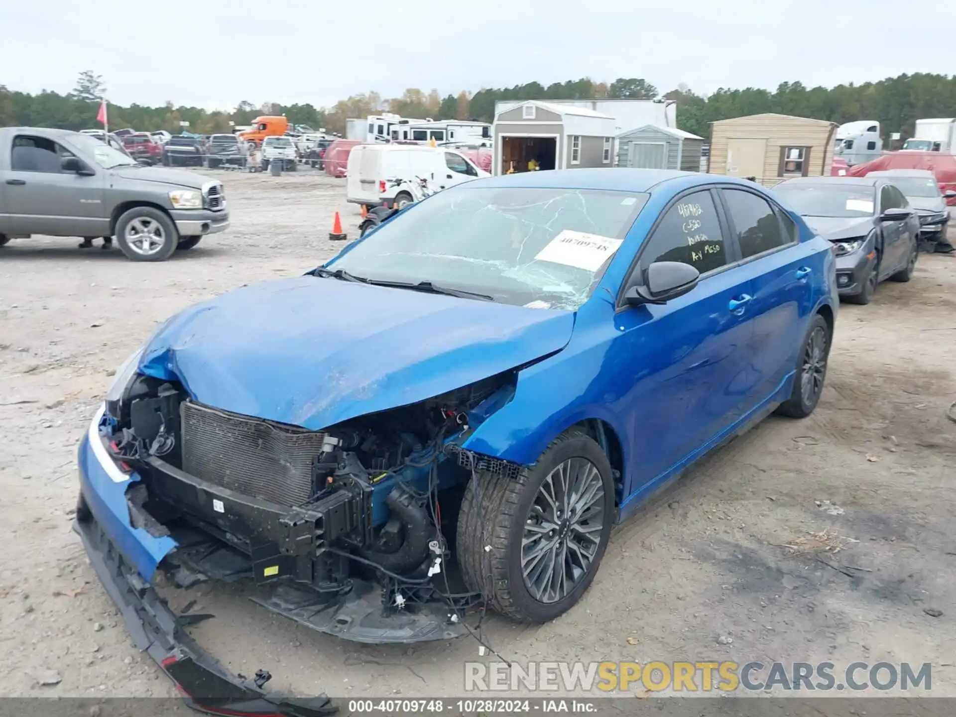 6 Photograph of a damaged car 3KPF54AD7PE587304 KIA FORTE 2023