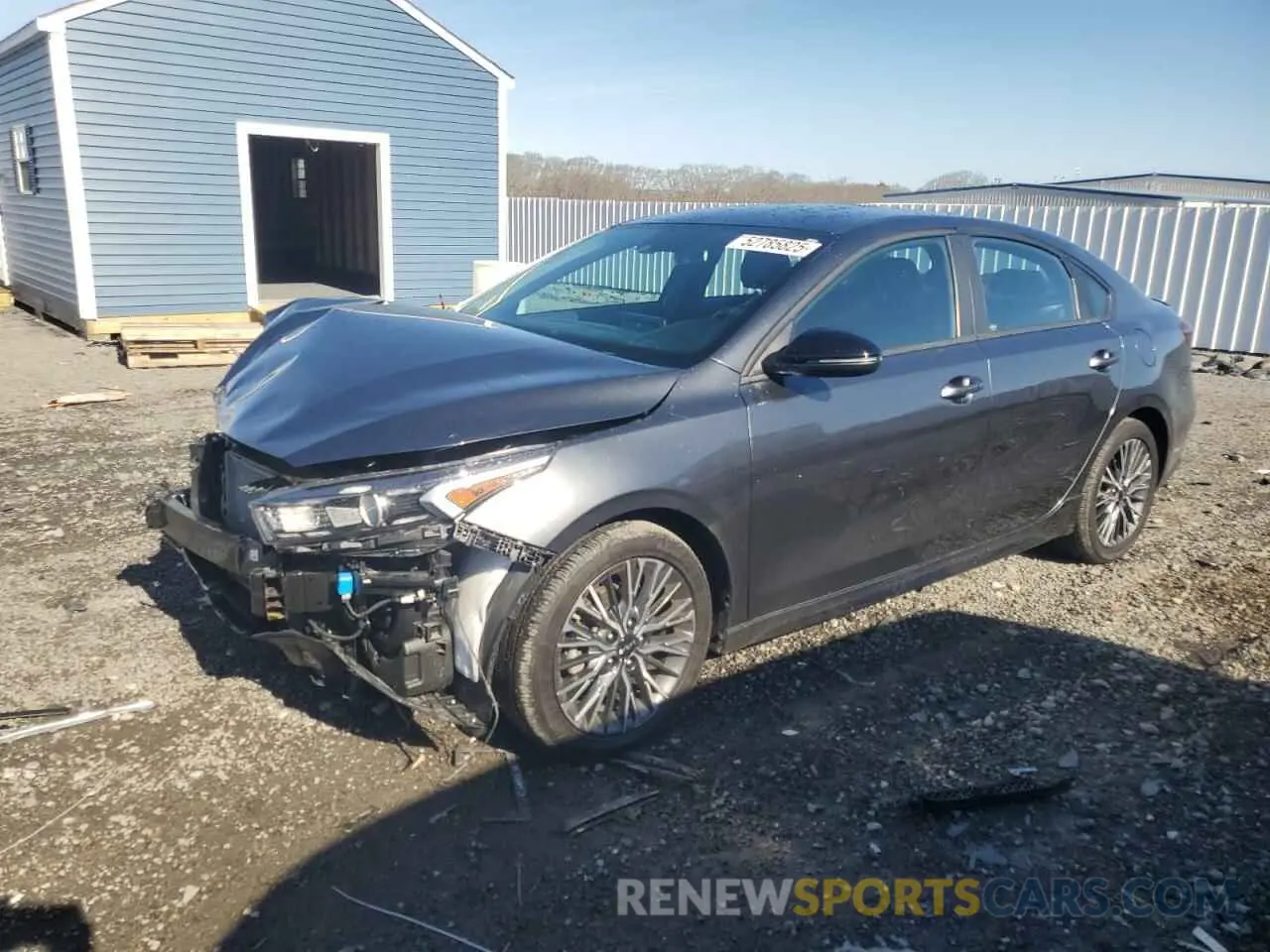 1 Photograph of a damaged car 3KPF54AD7PE607499 KIA FORTE 2023