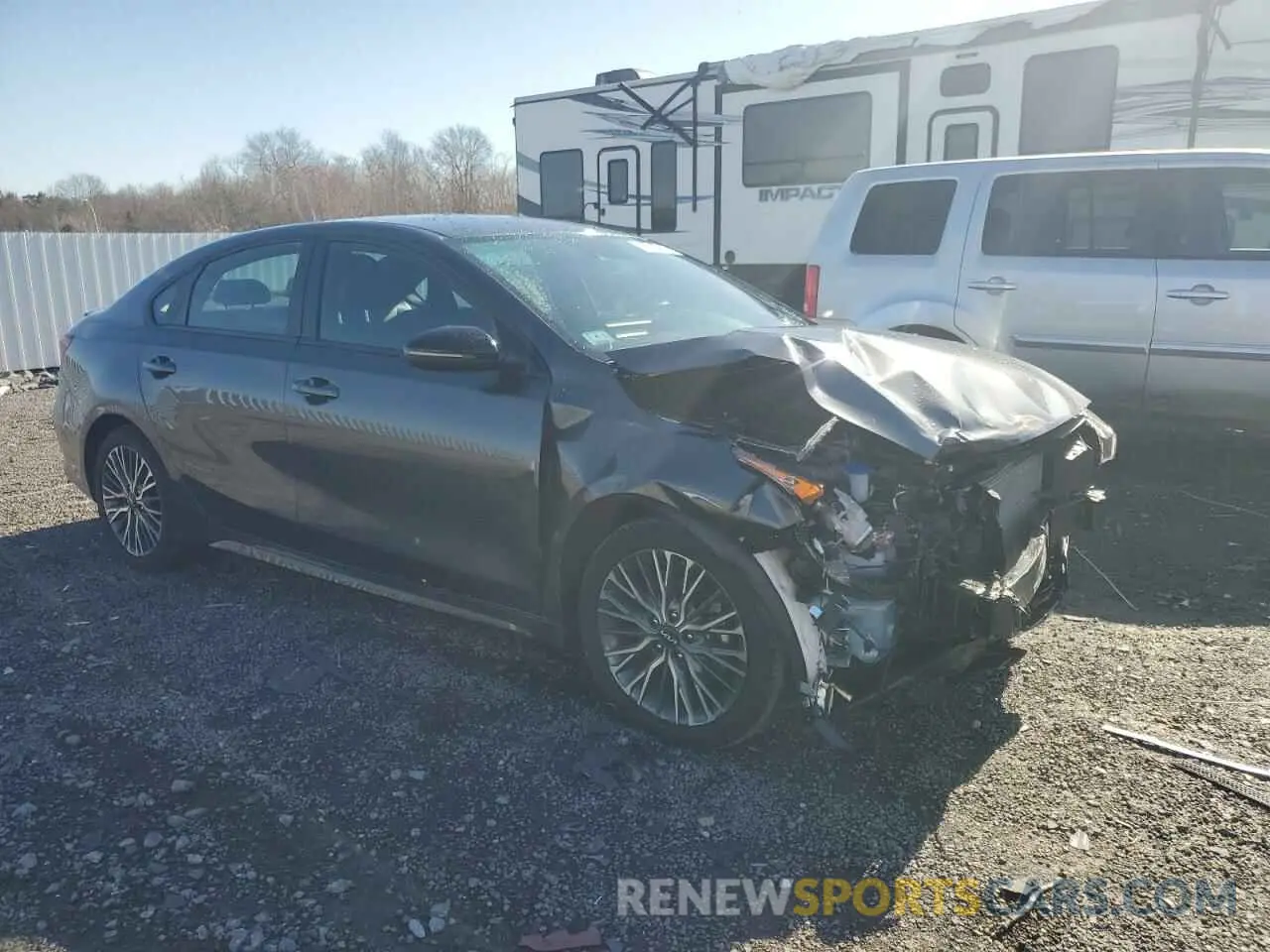 4 Photograph of a damaged car 3KPF54AD7PE607499 KIA FORTE 2023