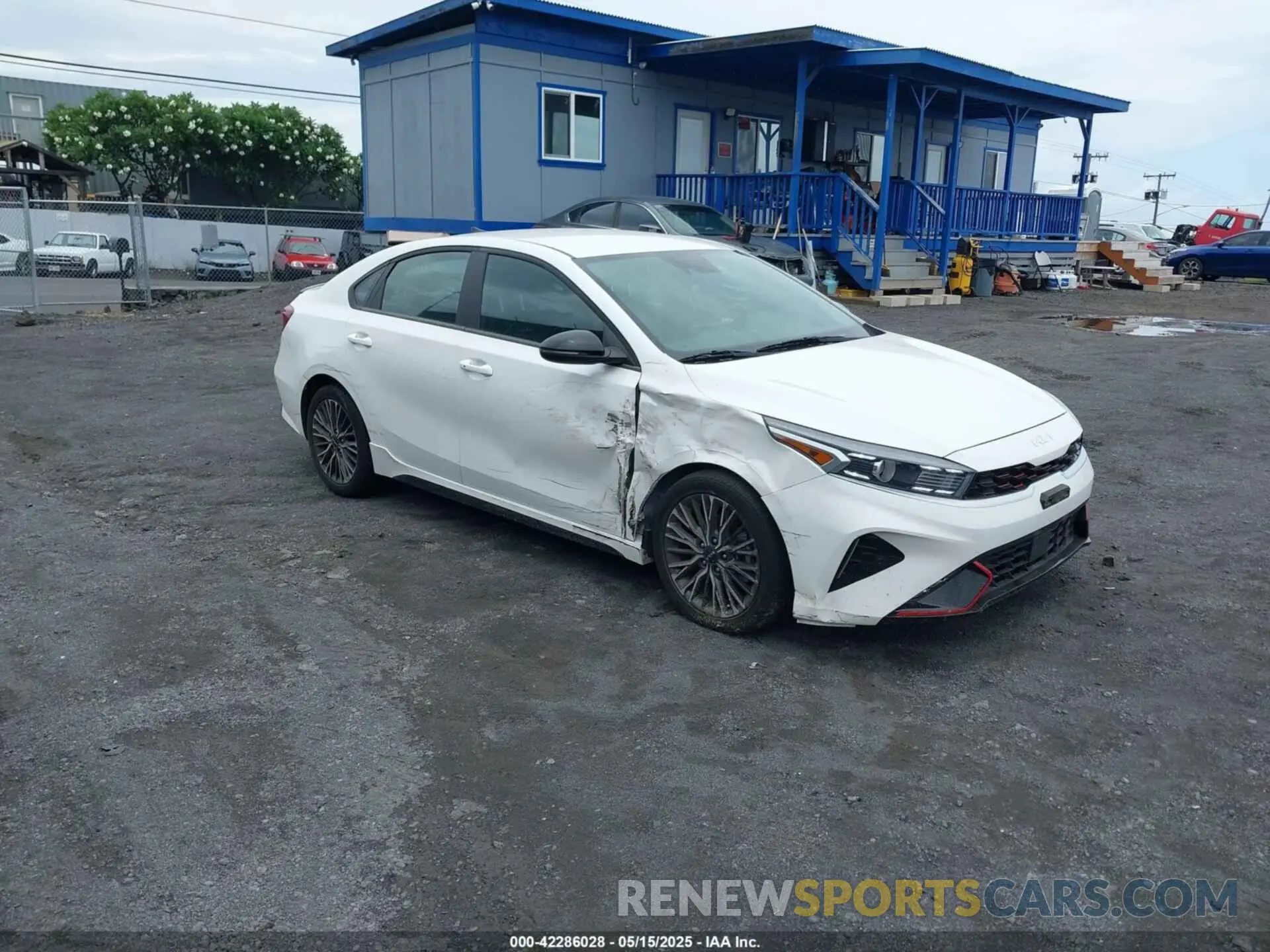 1 Photograph of a damaged car 3KPF54AD7PE642768 KIA FORTE 2023