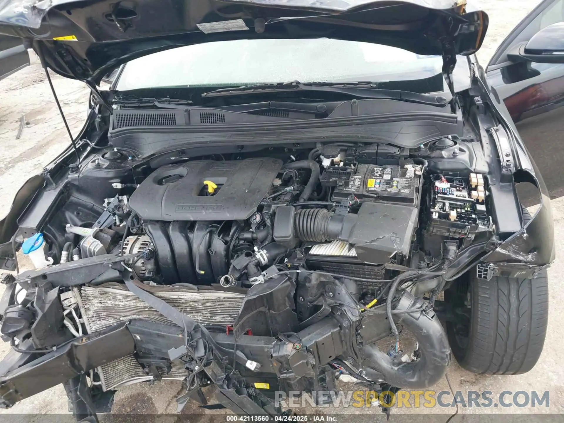 10 Photograph of a damaged car 3KPF54AD8PE542078 KIA FORTE 2023