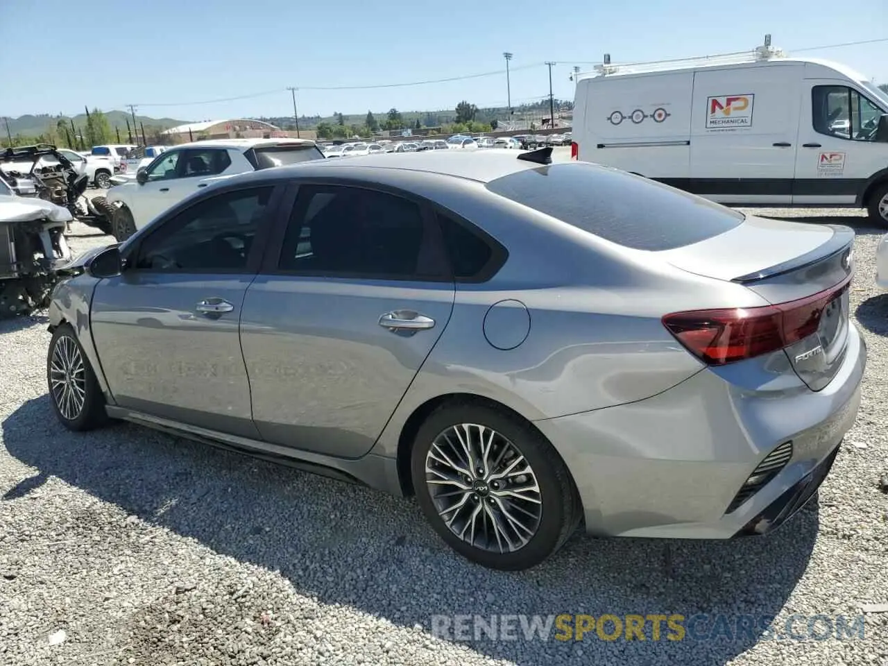 2 Photograph of a damaged car 3KPF54AD8PE604384 KIA FORTE 2023